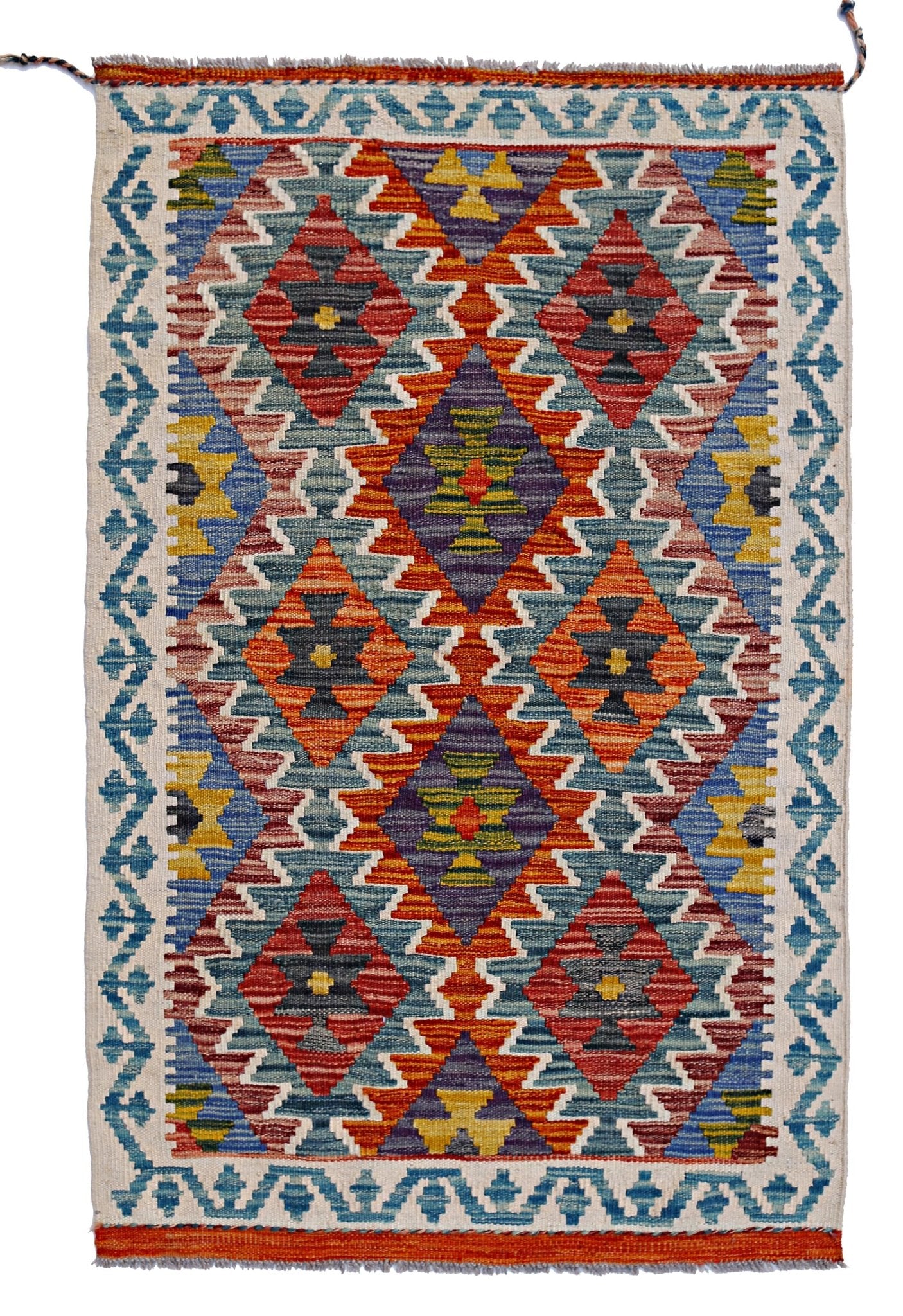 Handmade Afghan Maimana Kilim | 128 x 80 cm | 4'3" x 2'8" - Najaf Rugs & Textile