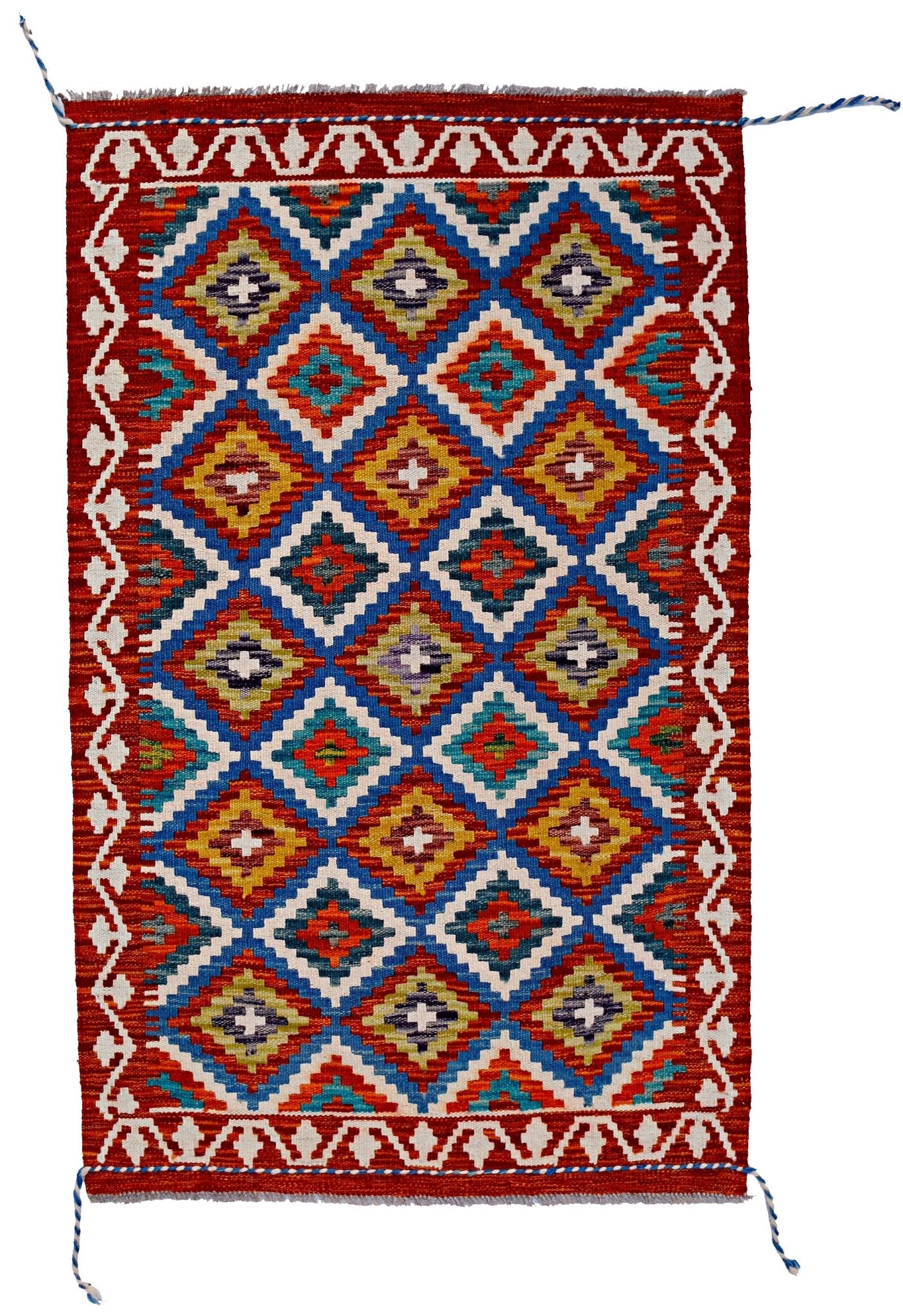 Handmade Afghan Maimana Kilim | 130 x 81 cm | 4'4" x 2'8" - Najaf Rugs & Textile