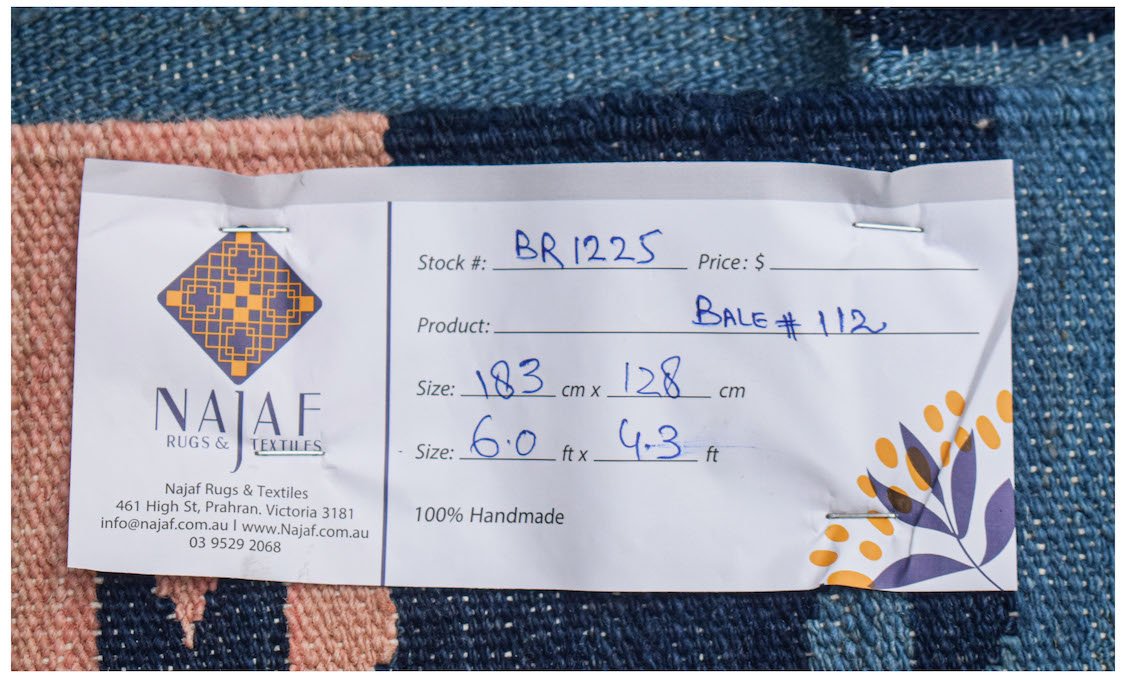 Handmade Afghan Maimana Kilim | 183 x 128 cm | 6' x 4'3" - Najaf Rugs & Textile