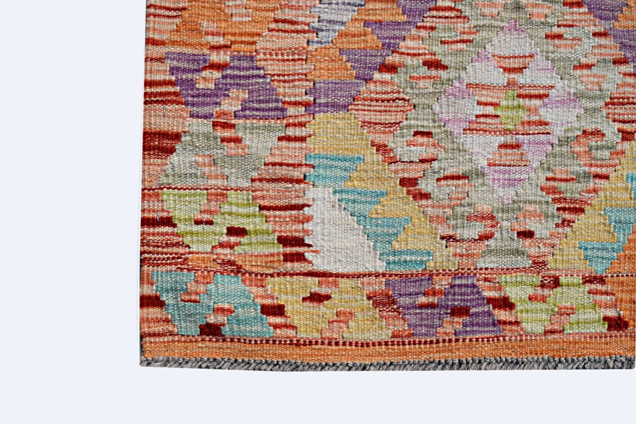 Handmade Afghan Maimana Kilim | 185 x 134 cm | 6'1" x 4'5" - Najaf Rugs & Textile