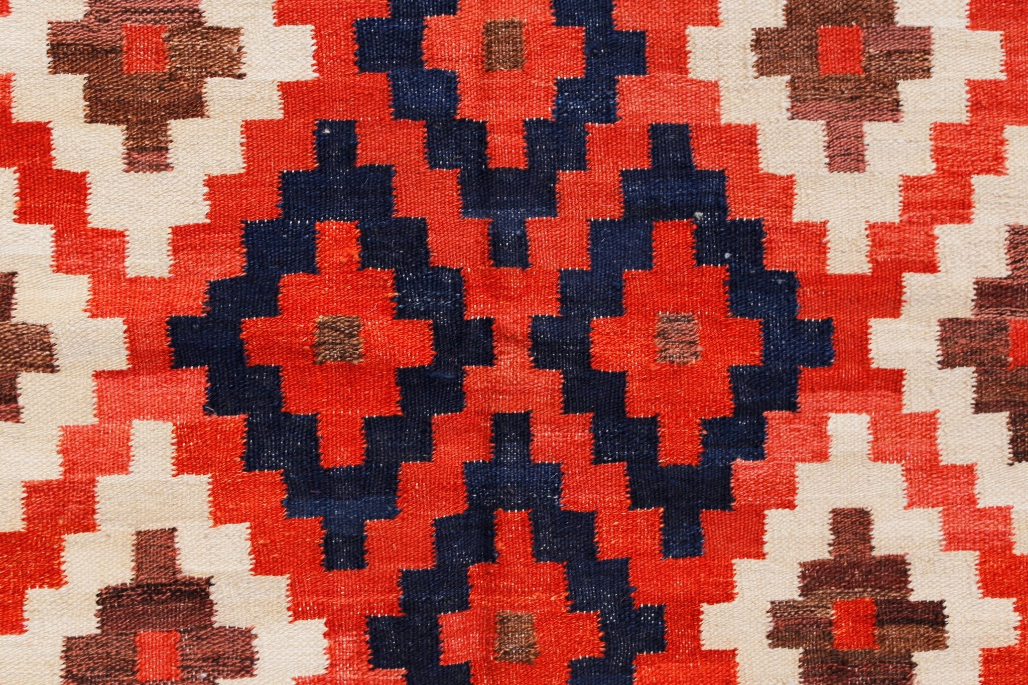 Handmade Afghan Maimana Kilim | 198 x 142 cm | 6'6" x 4'8" - Najaf Rugs & Textile