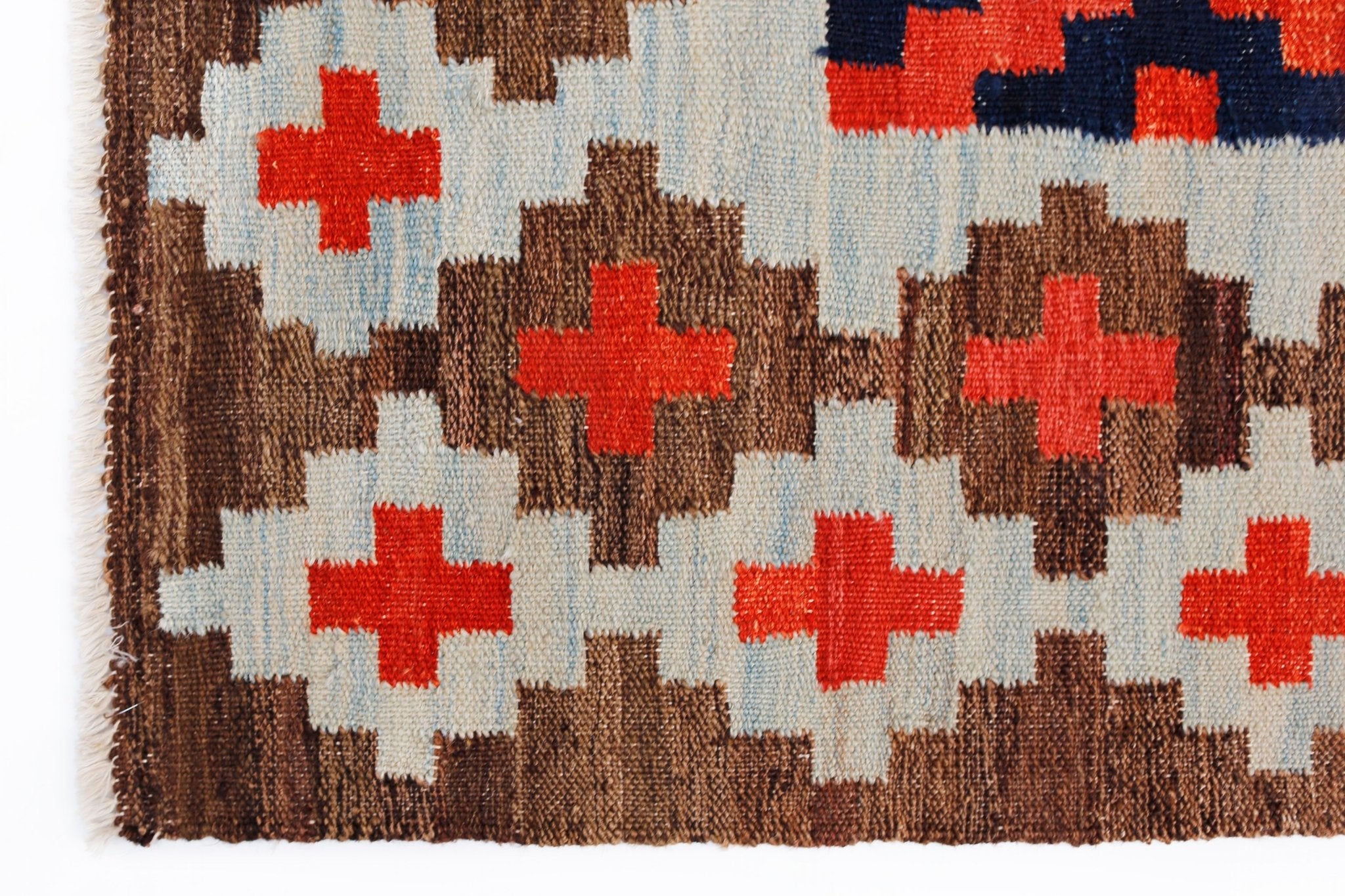 Handmade Afghan Maimana Kilim | 198 x 142 cm | 6'6" x 4'8" - Najaf Rugs & Textile