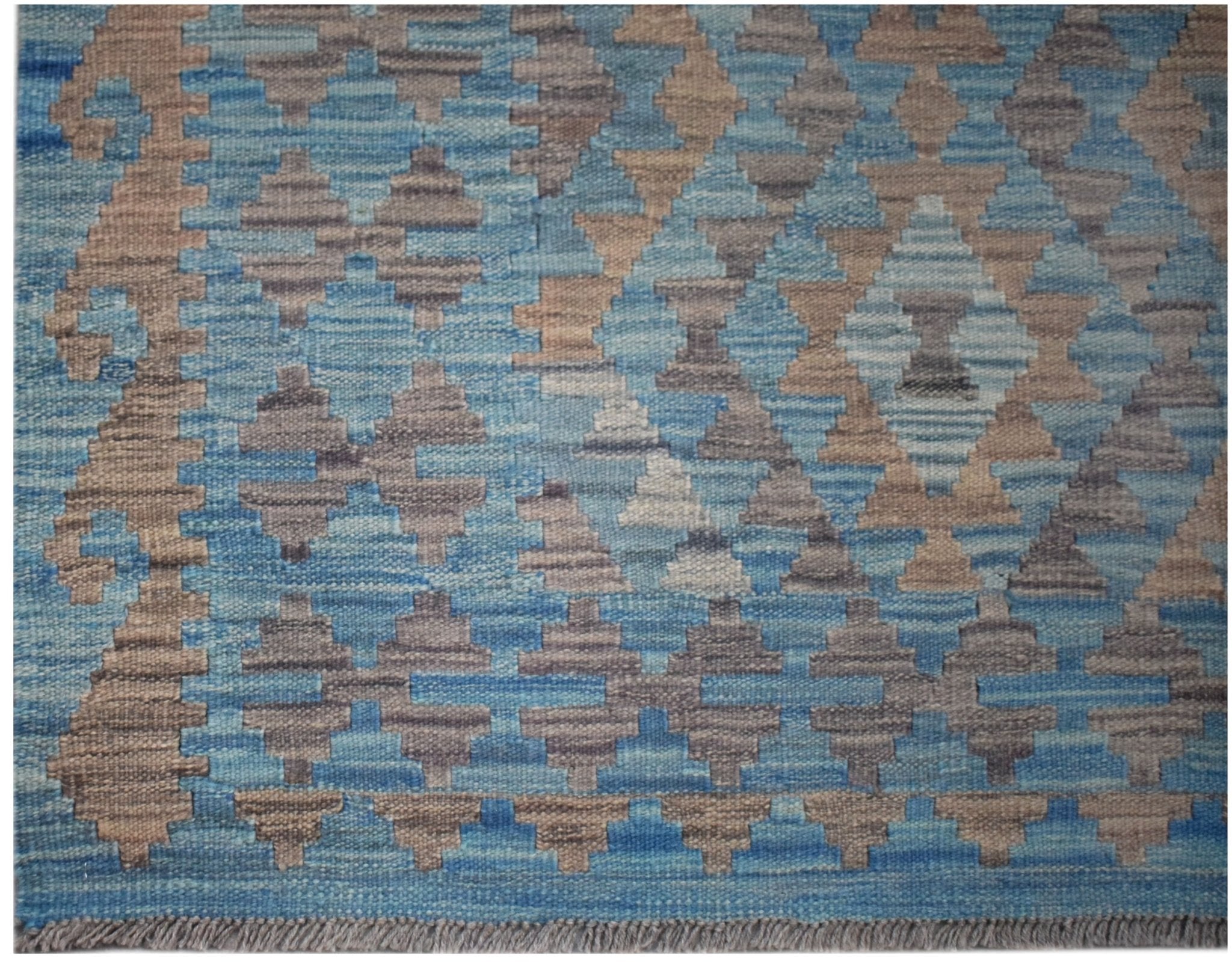 Handmade Afghan Maimana Kilim | 201 x 151 cm | 6'7" x 5' - Najaf Rugs & Textile