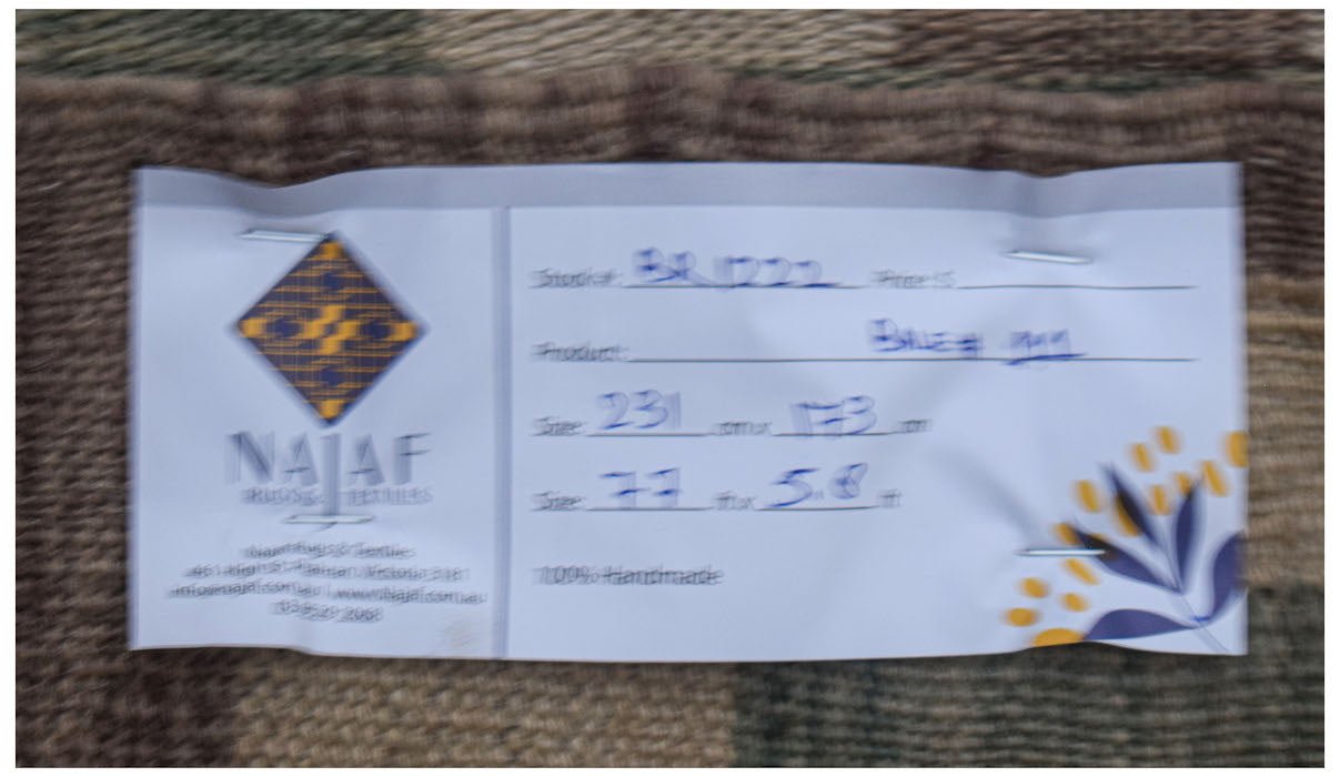 Handmade Afghan Maimana Kilim | 231 x 173 cm | 7'7" x 5'8" - Najaf Rugs & Textile