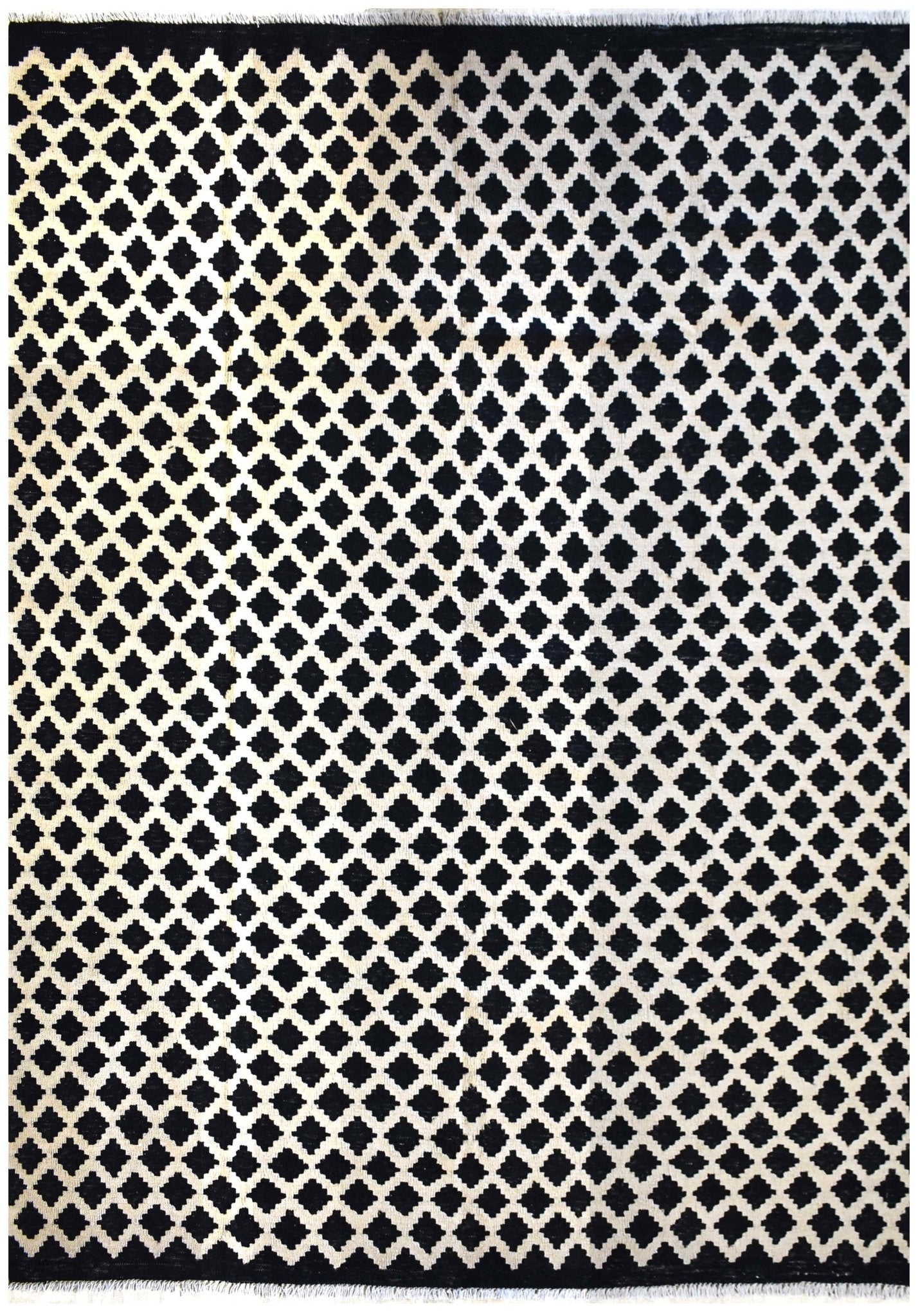 Handmade Afghan Maimana Kilim | 235 x 179 cm | 7'7" x 5'8" - Najaf Rugs & Textile