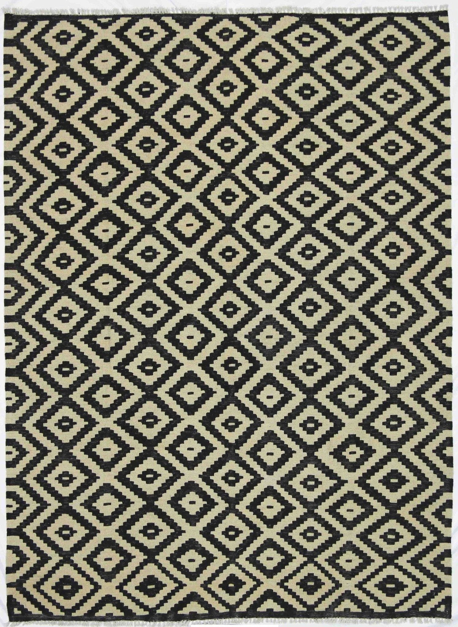 Handmade Afghan Maimana Kilim | 240 x 176 cm | 7'8" x 5'7" - Najaf Rugs & Textile