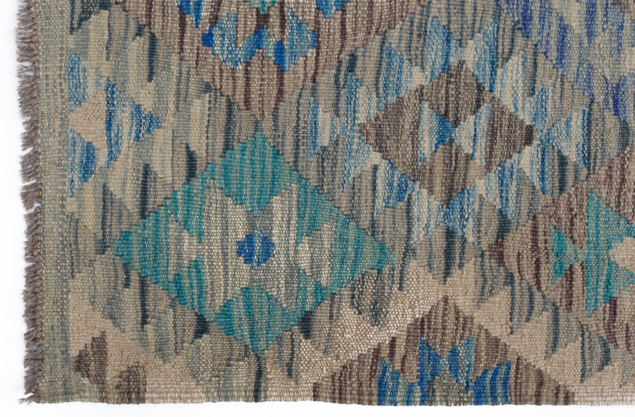 Handmade Afghan Maimana Kilim | 243 x 176 cm | 8' x 5'8" - Najaf Rugs & Textile