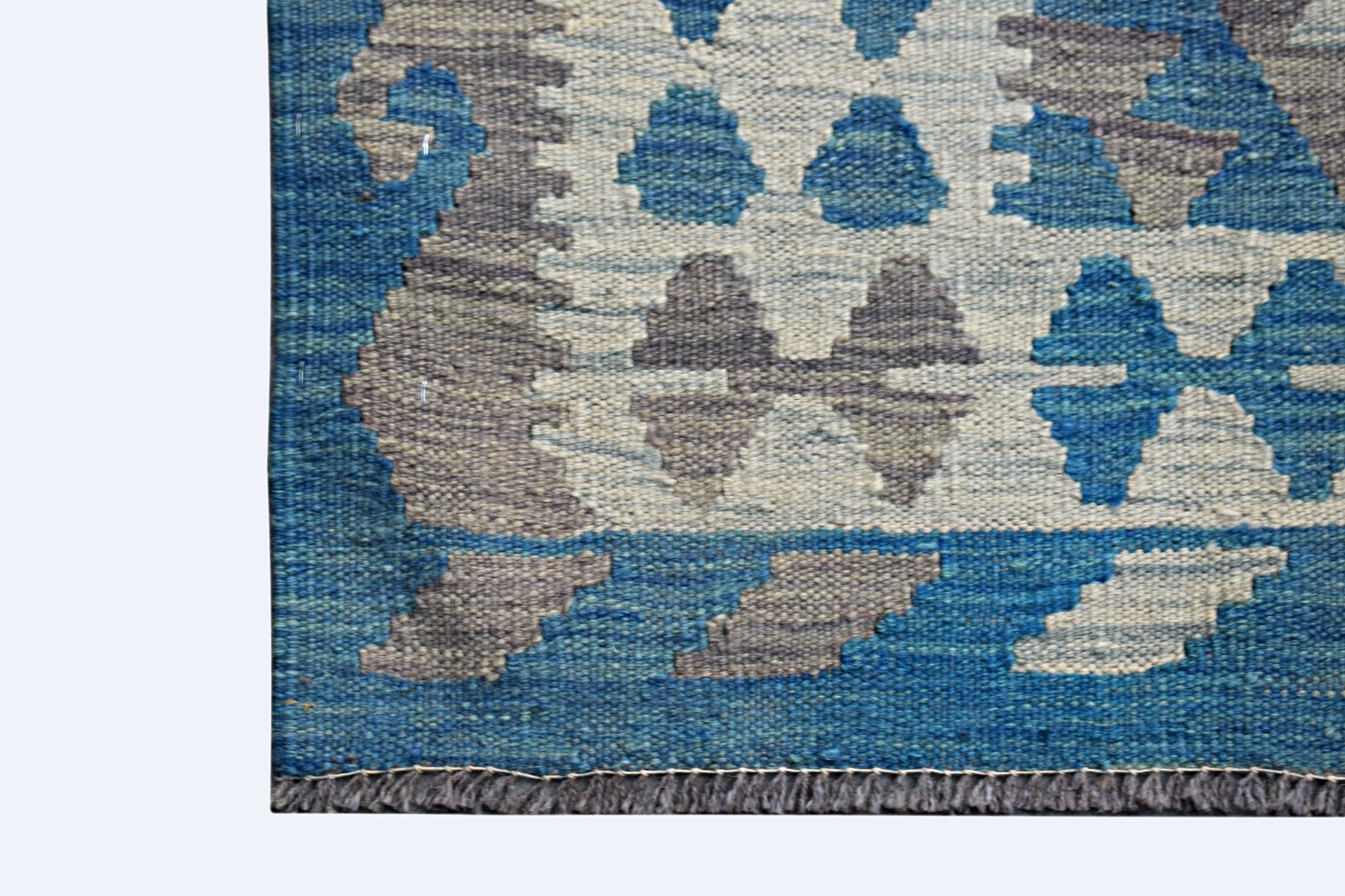 Handmade Afghan Maimana Kilim | 249 x 174 cm | 8'2" x 5'9" - Najaf Rugs & Textile