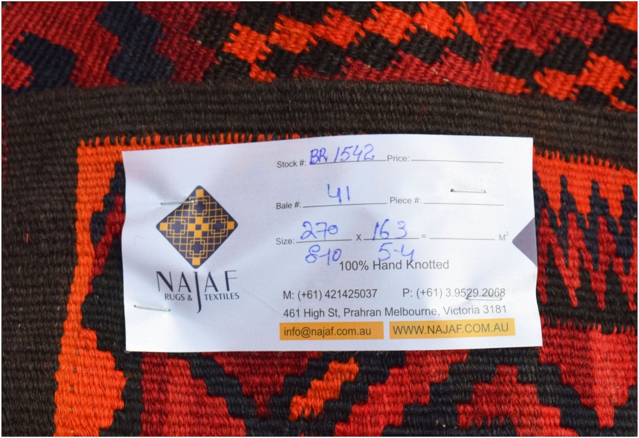 Handmade Afghan Maimana Kilim | 270 x 163 cm | 8'10" x 5'4" - Najaf Rugs & Textile