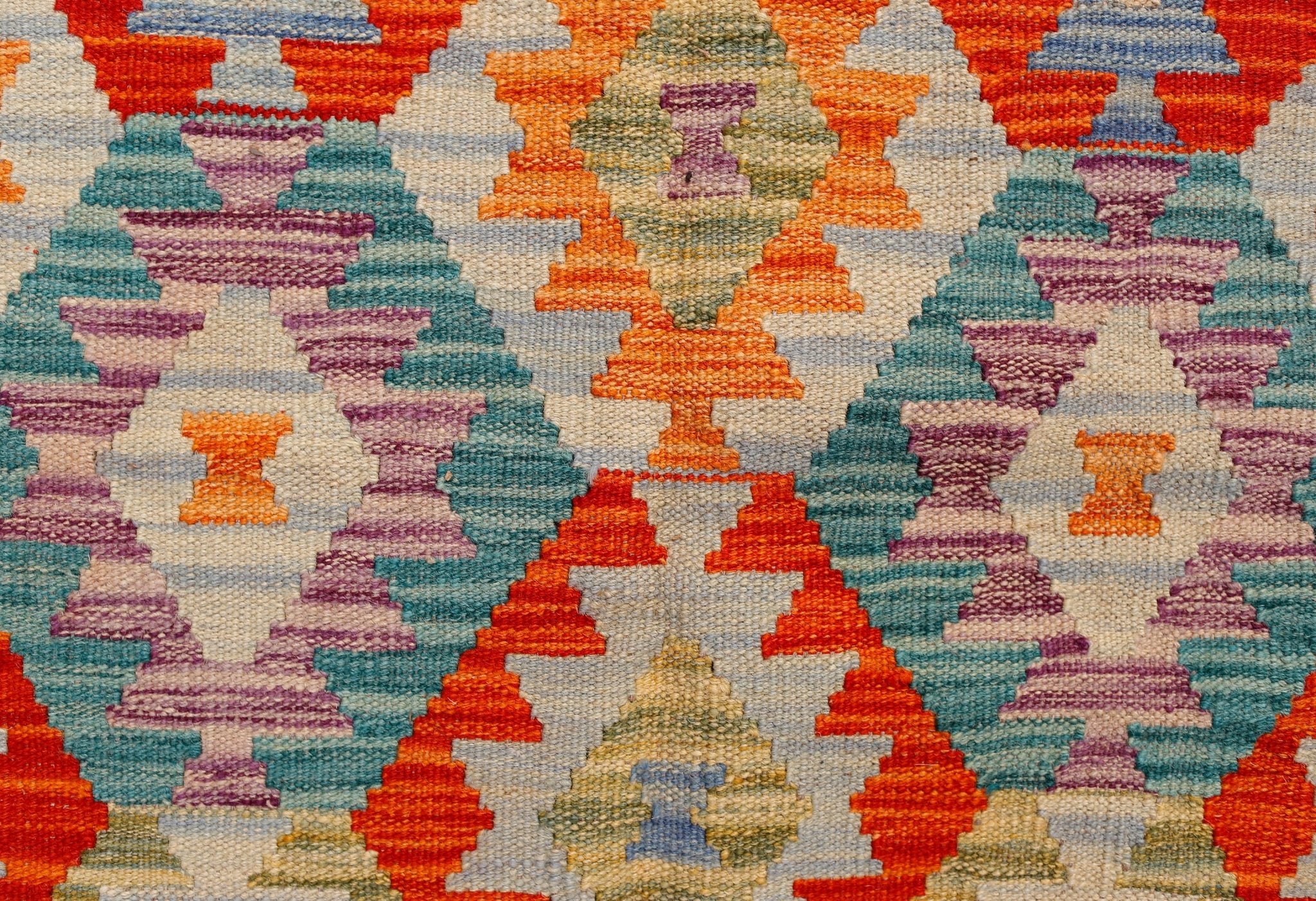 Handmade Afghan Maimana Kilim | 290 x 207 cm | 9'7" x 6'10" - Najaf Rugs & Textile