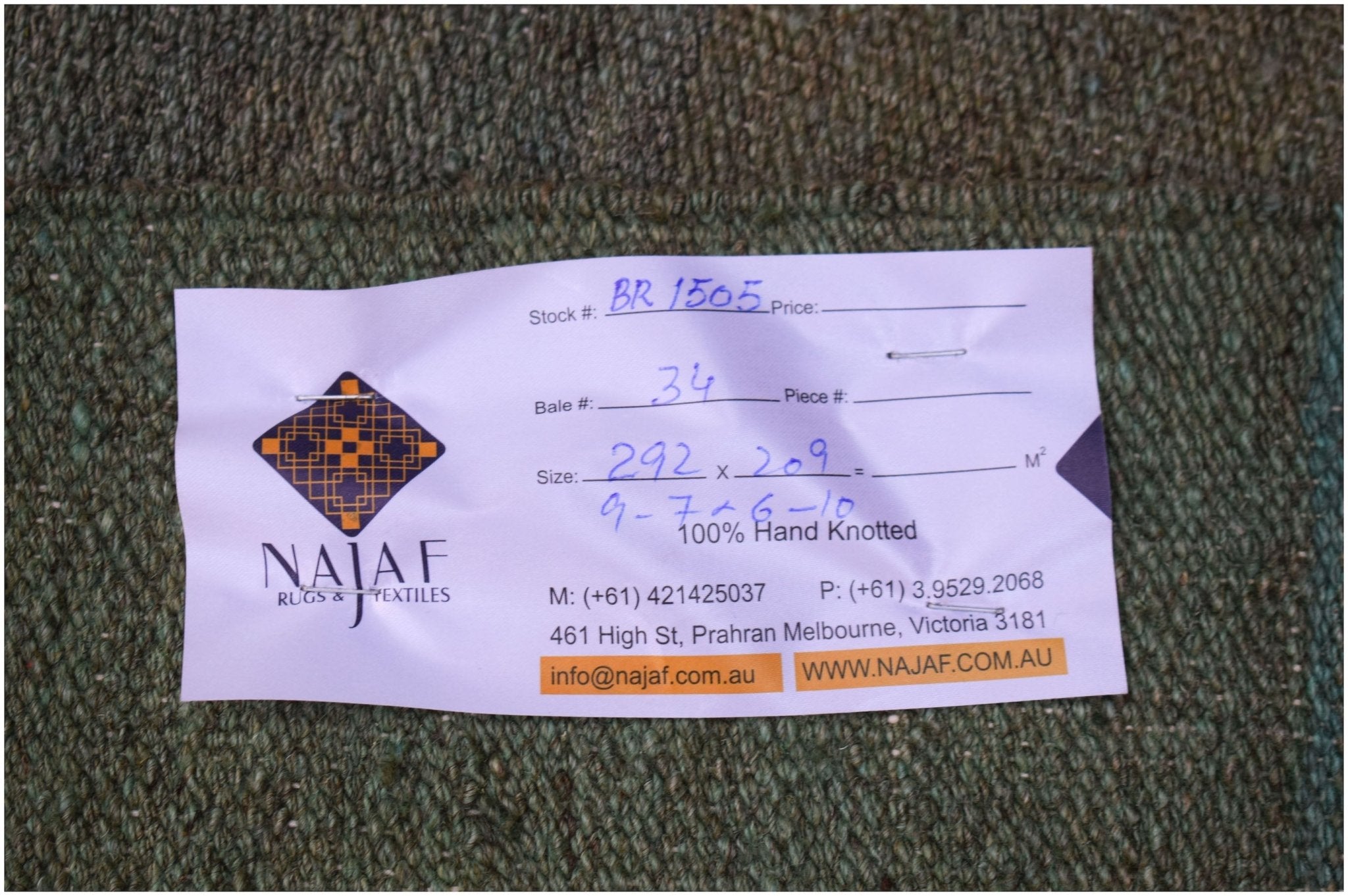 Handmade Afghan Maimana Kilim | 292 x 209 cm | 9'7" x 6'10" - Najaf Rugs & Textile