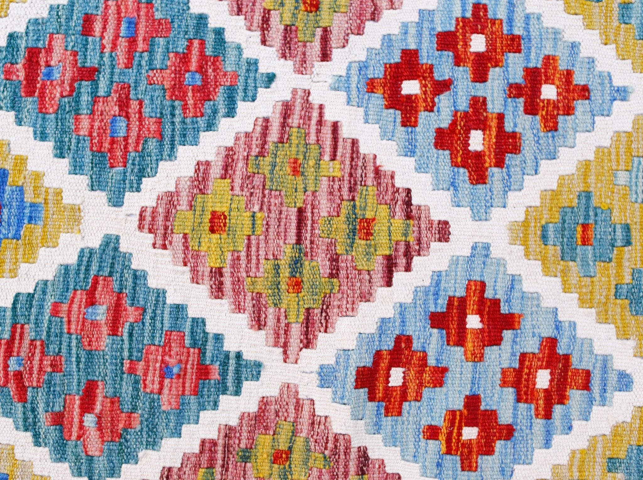 Handmade Afghan Maimana Kilim | 292 x 212 cm | 9'7" x 7' - Najaf Rugs & Textile