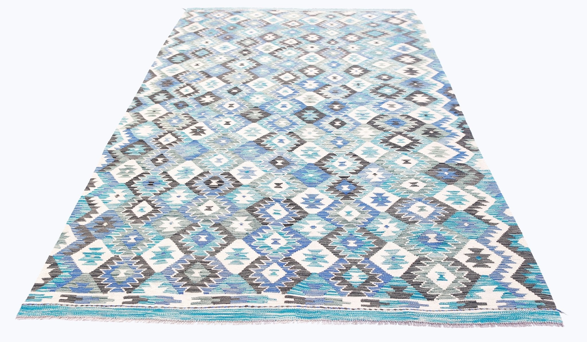 Handmade Afghan Maimana Kilim | 293 x 197 cm | 9'8" x 6'6" - Najaf Rugs & Textile