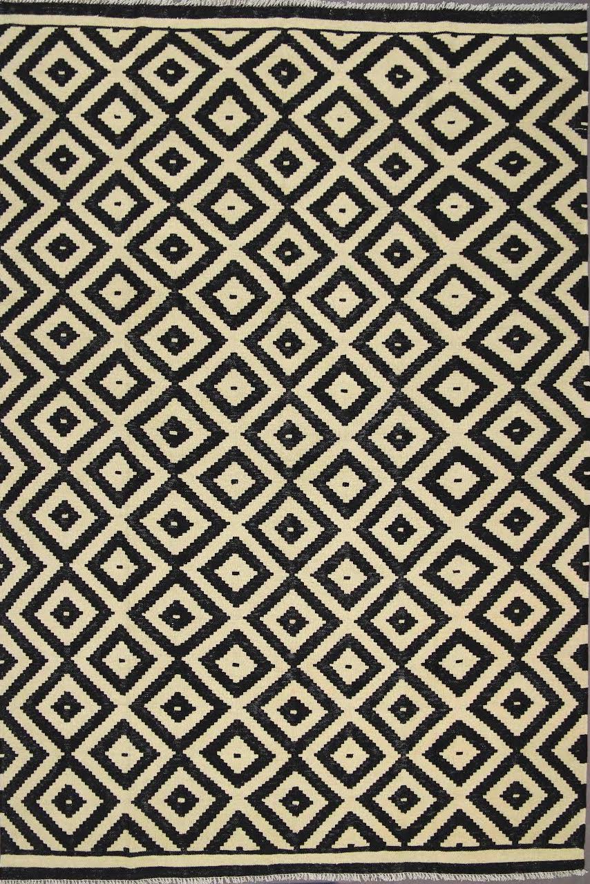 Handmade Afghan Maimana Kilim | 296 x 201 cm | 9'7" x 6'5" - Najaf Rugs & Textile