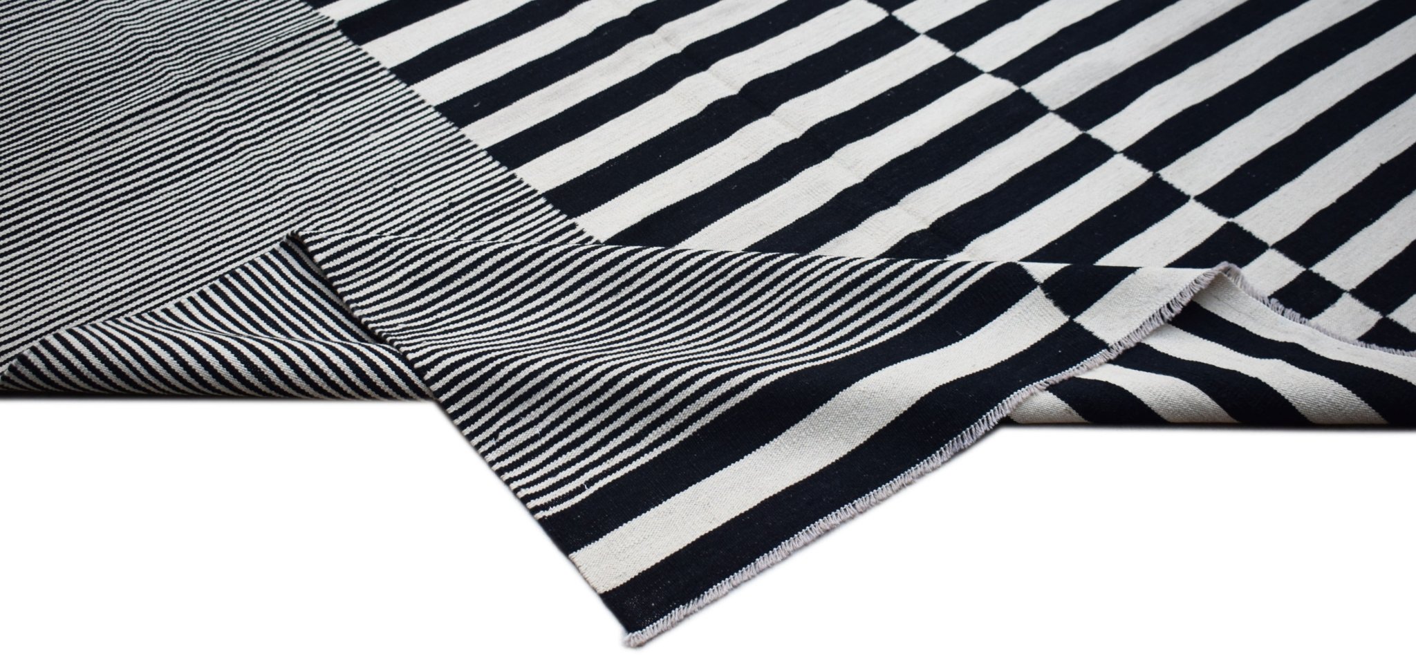 Handmade Afghan Maimana Kilim | 310 x 207 cm | 10'2" x 6'10" - Najaf Rugs & Textile