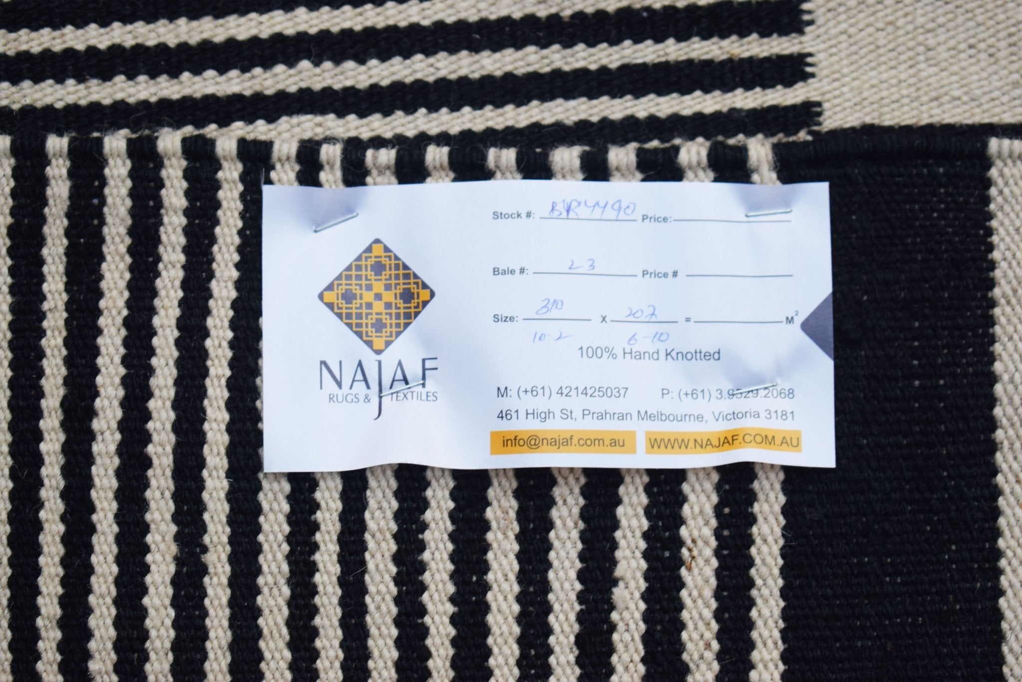 Handmade Afghan Maimana Kilim | 310 x 207 cm | 10'2" x 6'10" - Najaf Rugs & Textile