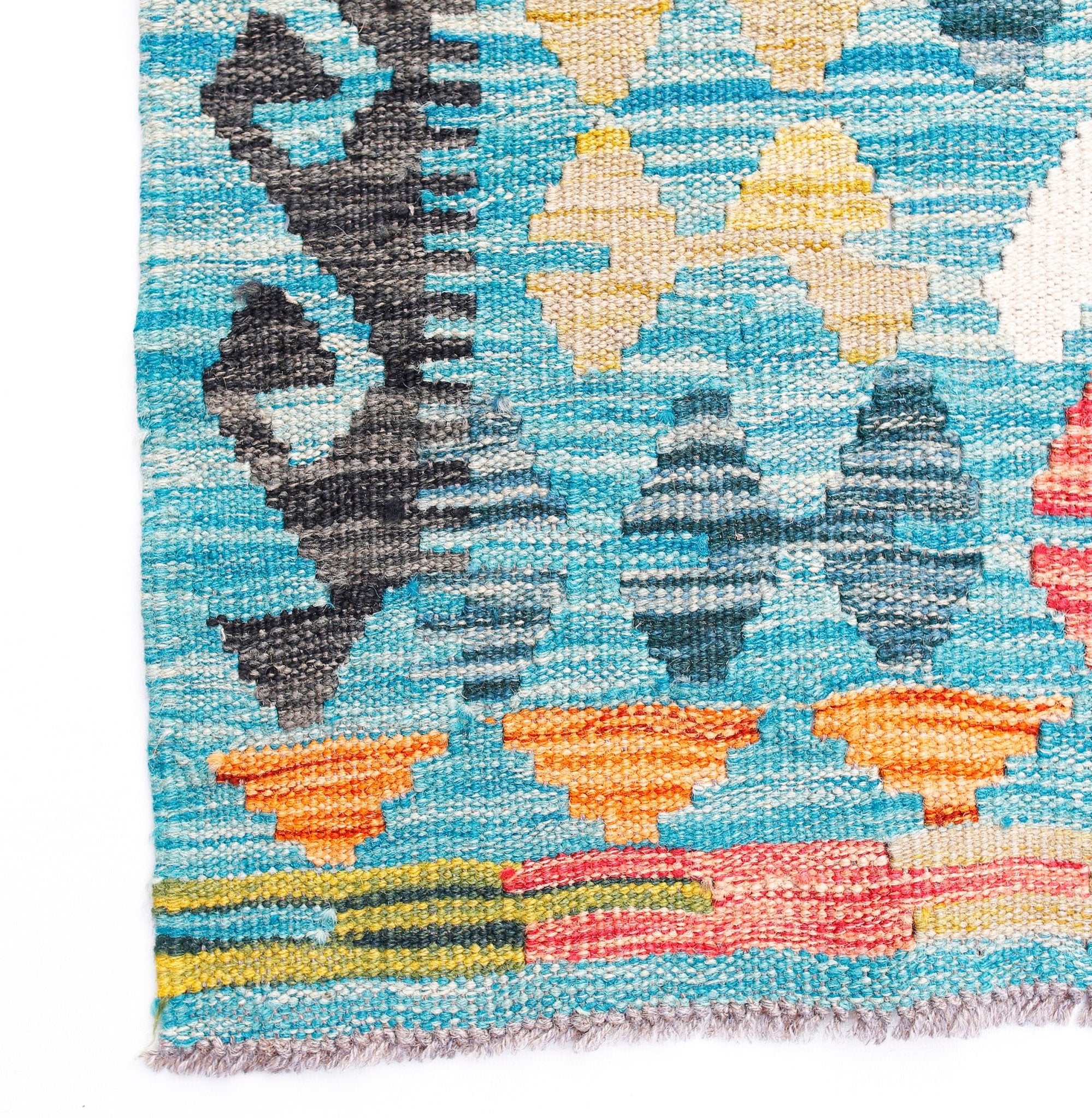 Handmade Afghan Maimana Kilim | 343 x 247 cm | 11'3" x 8'1" - Najaf Rugs & Textile