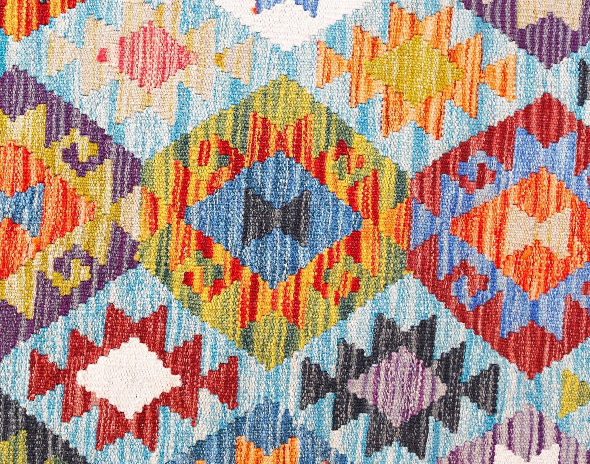 Handmade Afghan Maimana Kilim | 343 x 247 cm | 11'3" x 8'1" - Najaf Rugs & Textile