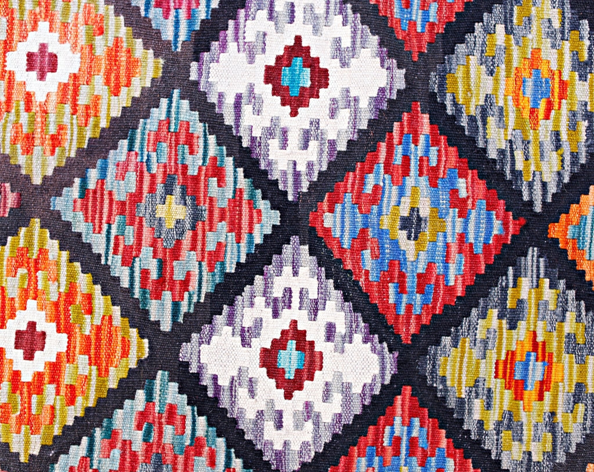 Handmade Afghan Maimana Kilim | 344 x 251 cm | 11'4" x 8'3" - Najaf Rugs & Textile