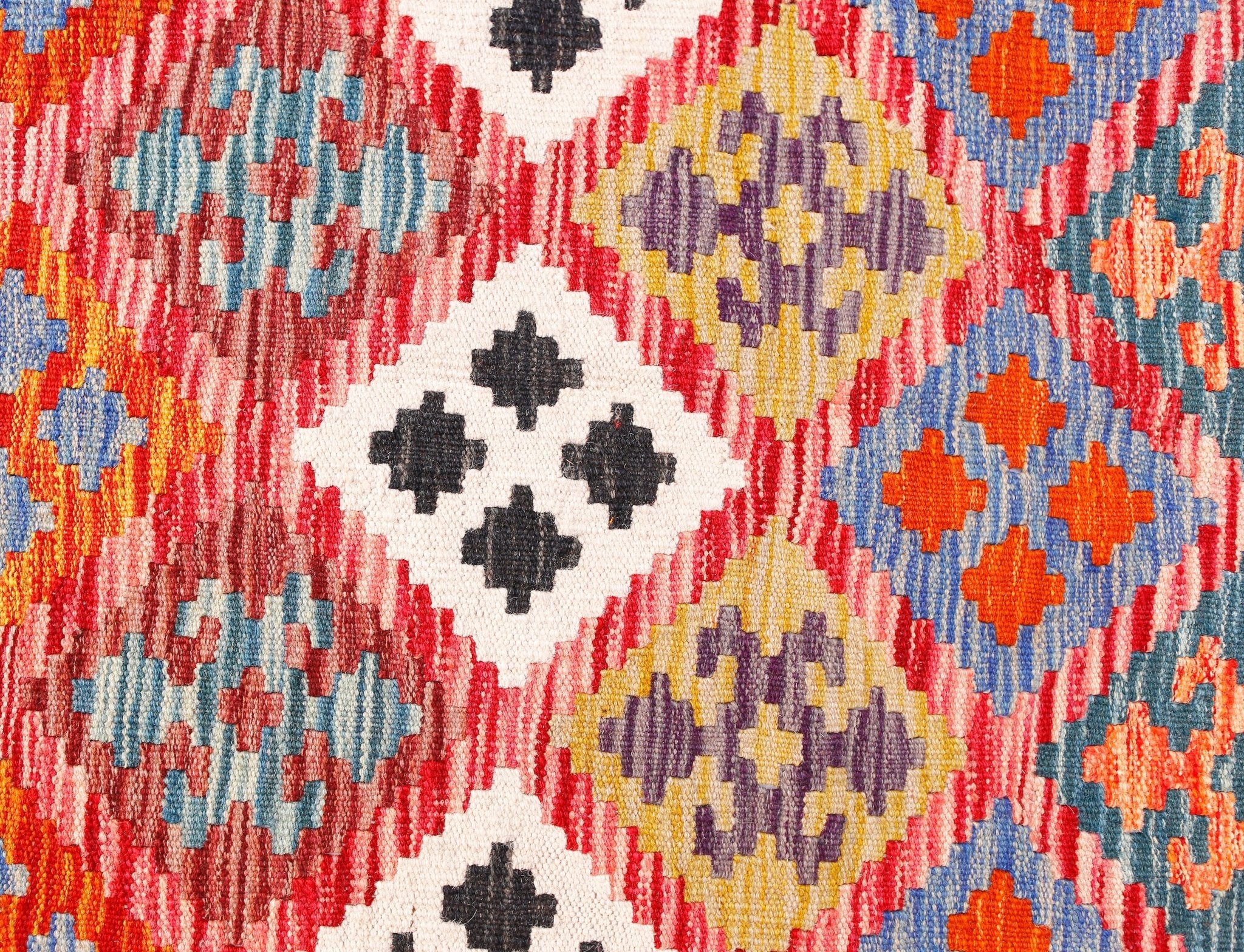 Handmade Afghan Maimana Kilim | 354 x 258 cm | 11'8" x 8'6" - Najaf Rugs & Textile