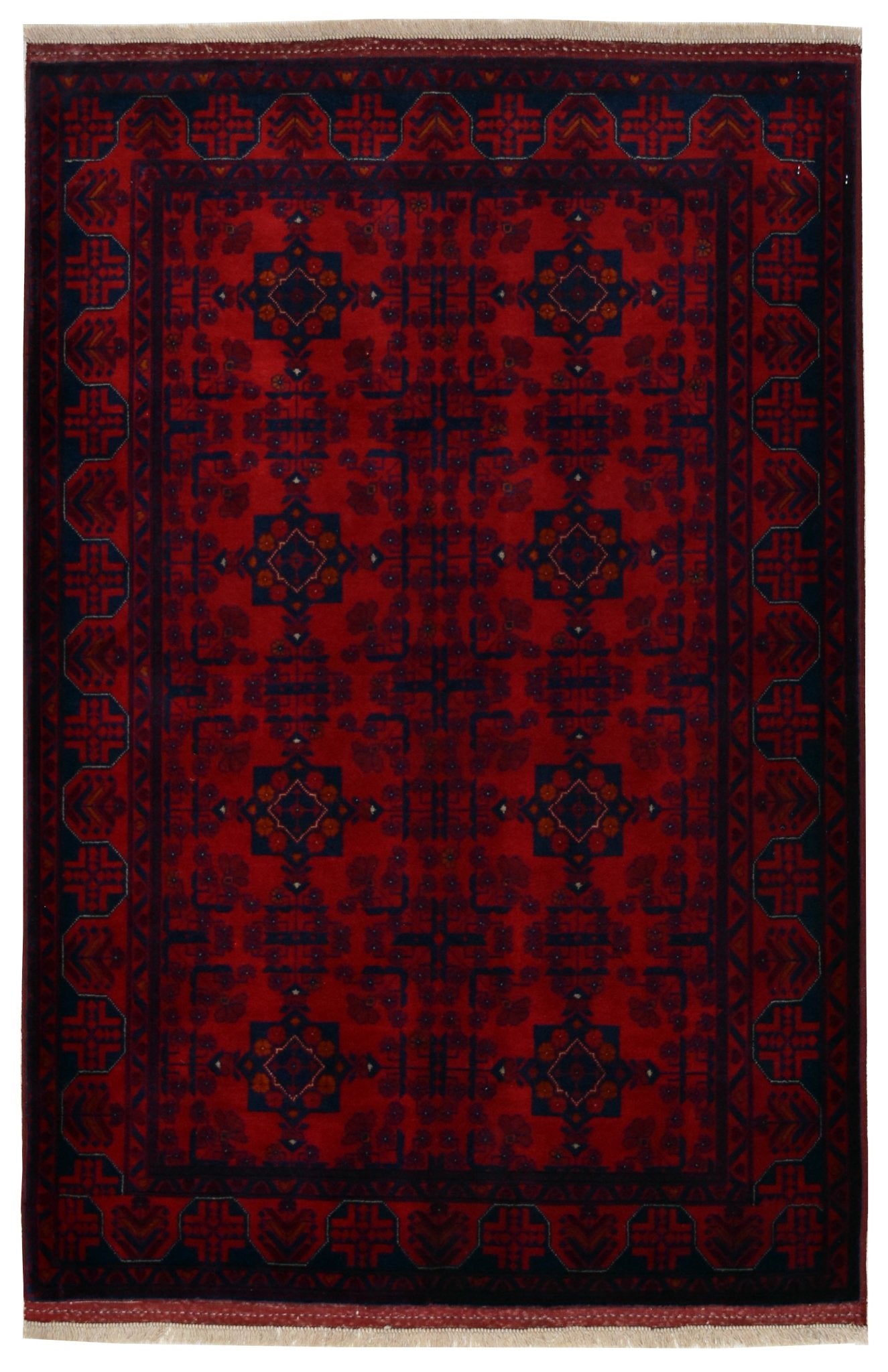 Handmade Afghan Traditional Biljik Rug | 150 x 100 cm | 4'9" x 3'2" - Najaf Rugs & Textile