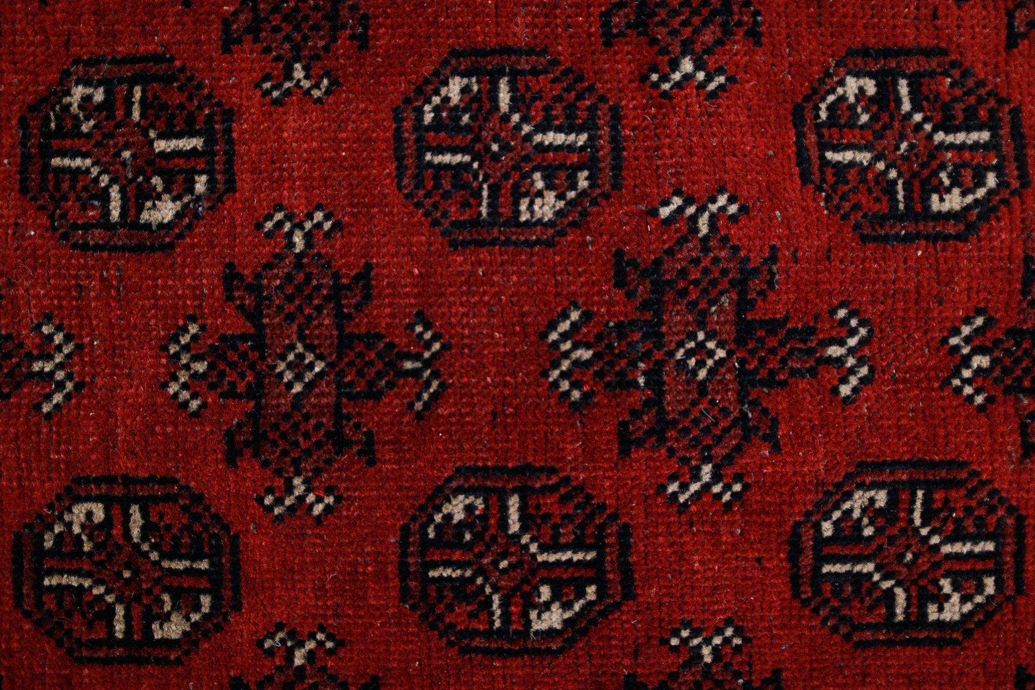 Handmade Afghan Turkmen Rug | 177 x 145 cm | 5'10" x 4'9" - Najaf Rugs & Textile