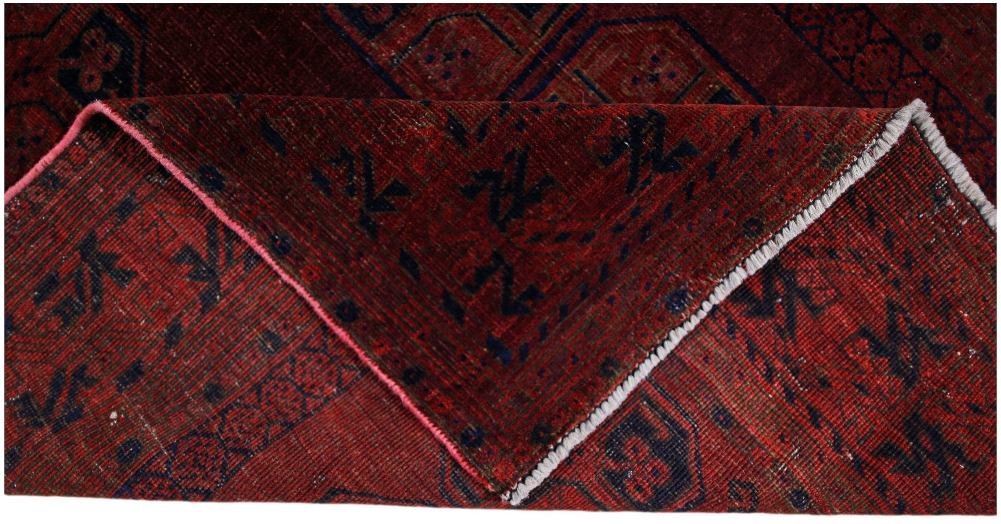 Handmade Afghan Turkmen Rug | 210 x 131 cm | 6'11" x 4'3" - Najaf Rugs & Textile