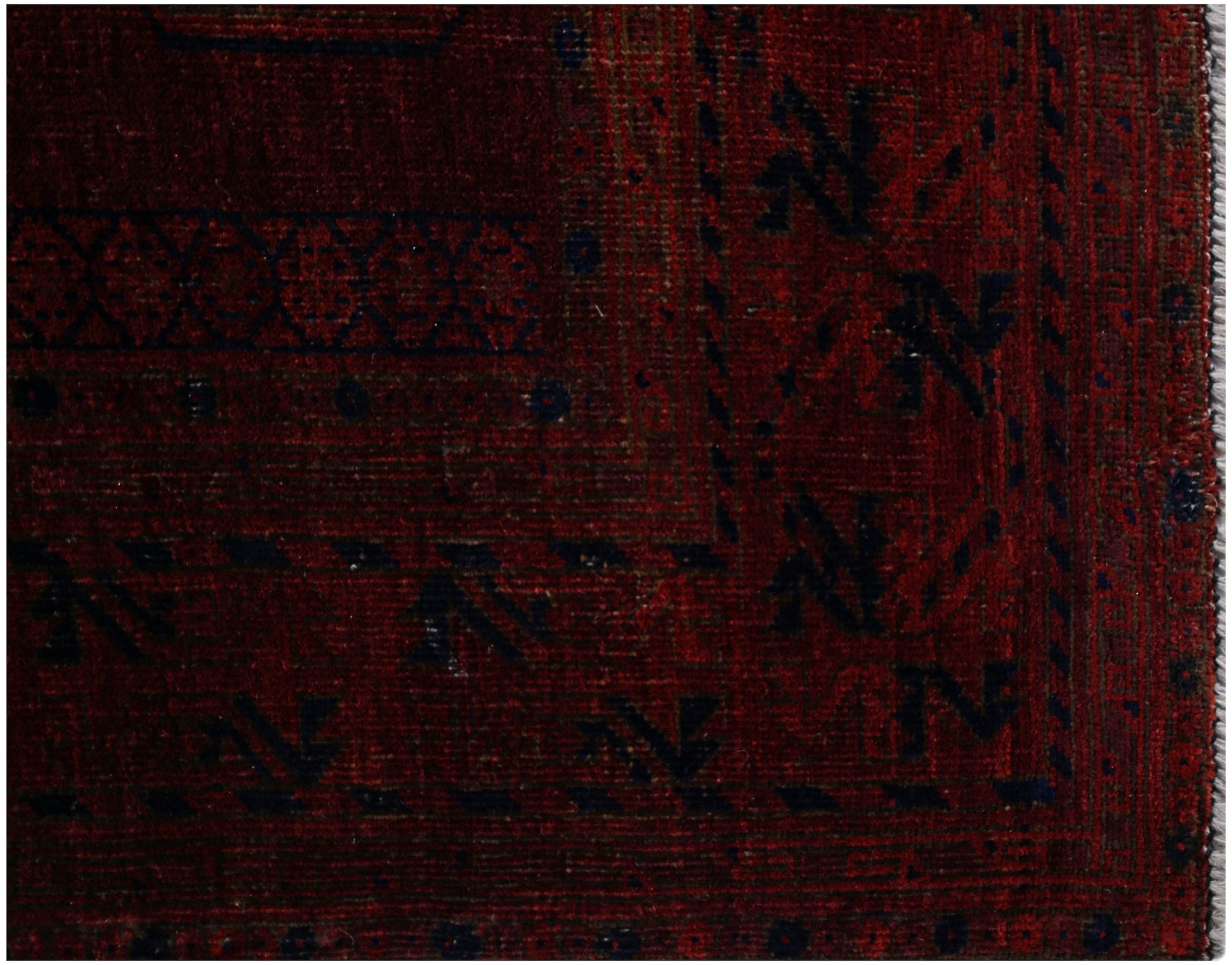 Handmade Afghan Turkmen Rug | 210 x 131 cm | 6'11" x 4'3" - Najaf Rugs & Textile