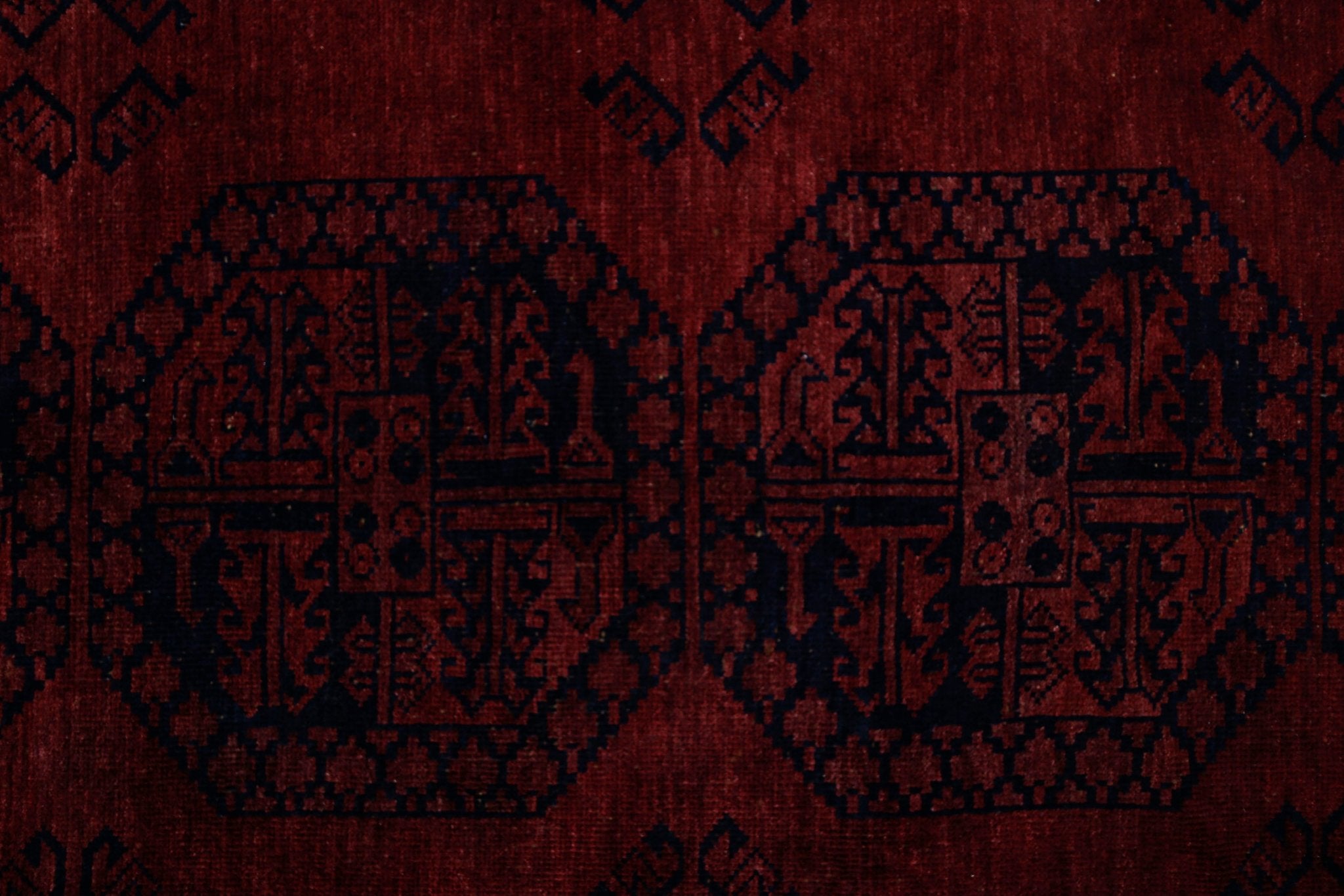 Handmade Antique Afghan Turkmen Rug | 335 x 246 cm | 11' x 8'1" - Najaf Rugs & Textile