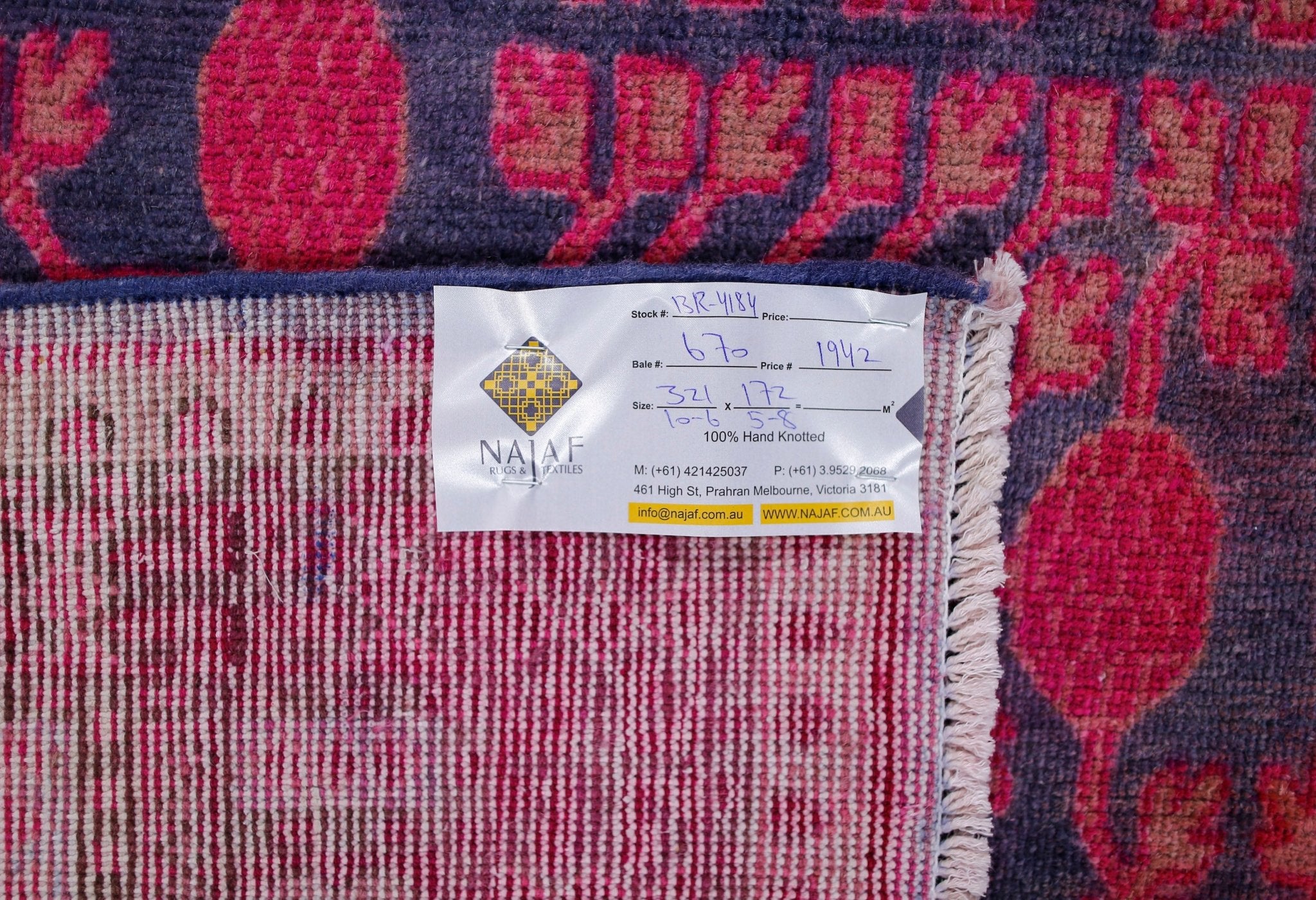 Handmade Antique Khotan Rug | 321 x 172 cm | 10'6" x 5'8" - Najaf Rugs & Textile