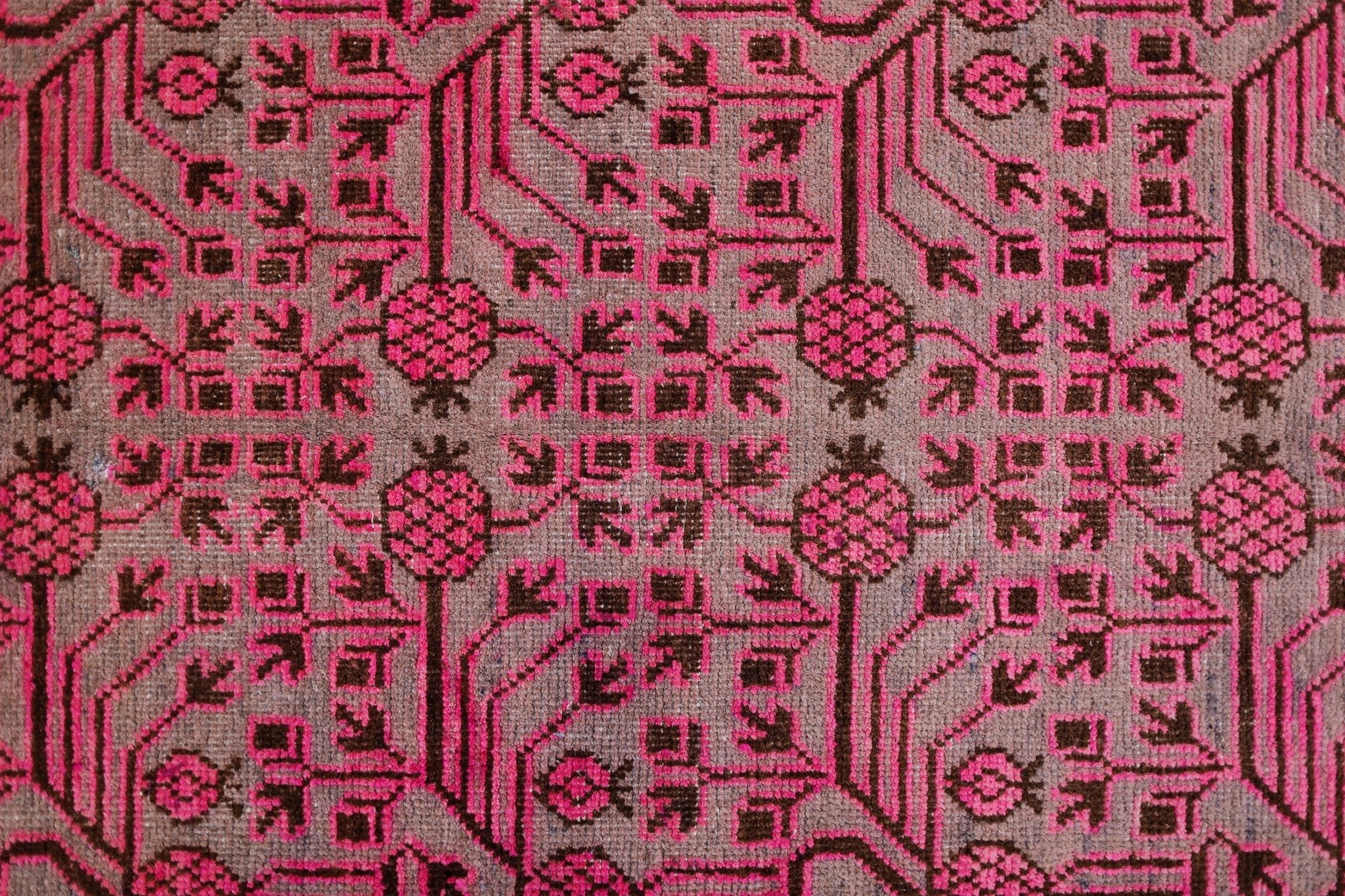 Handmade Antique Khotan Rug | 384 x 193 cm | 12'7" x 6'4" - Najaf Rugs & Textile