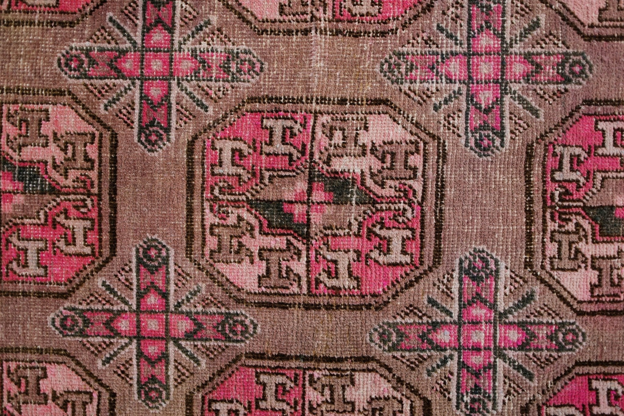 Handmade Antique Turkmen Rug | 330 x 165 cm | 10'10" x 5'5" - Najaf Rugs & Textile