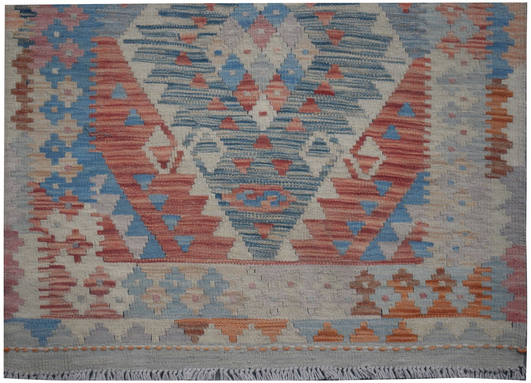 Handmade Maimana Kilim Hallway Runner | 825 x 81 cm - Najaf Rugs & Textile