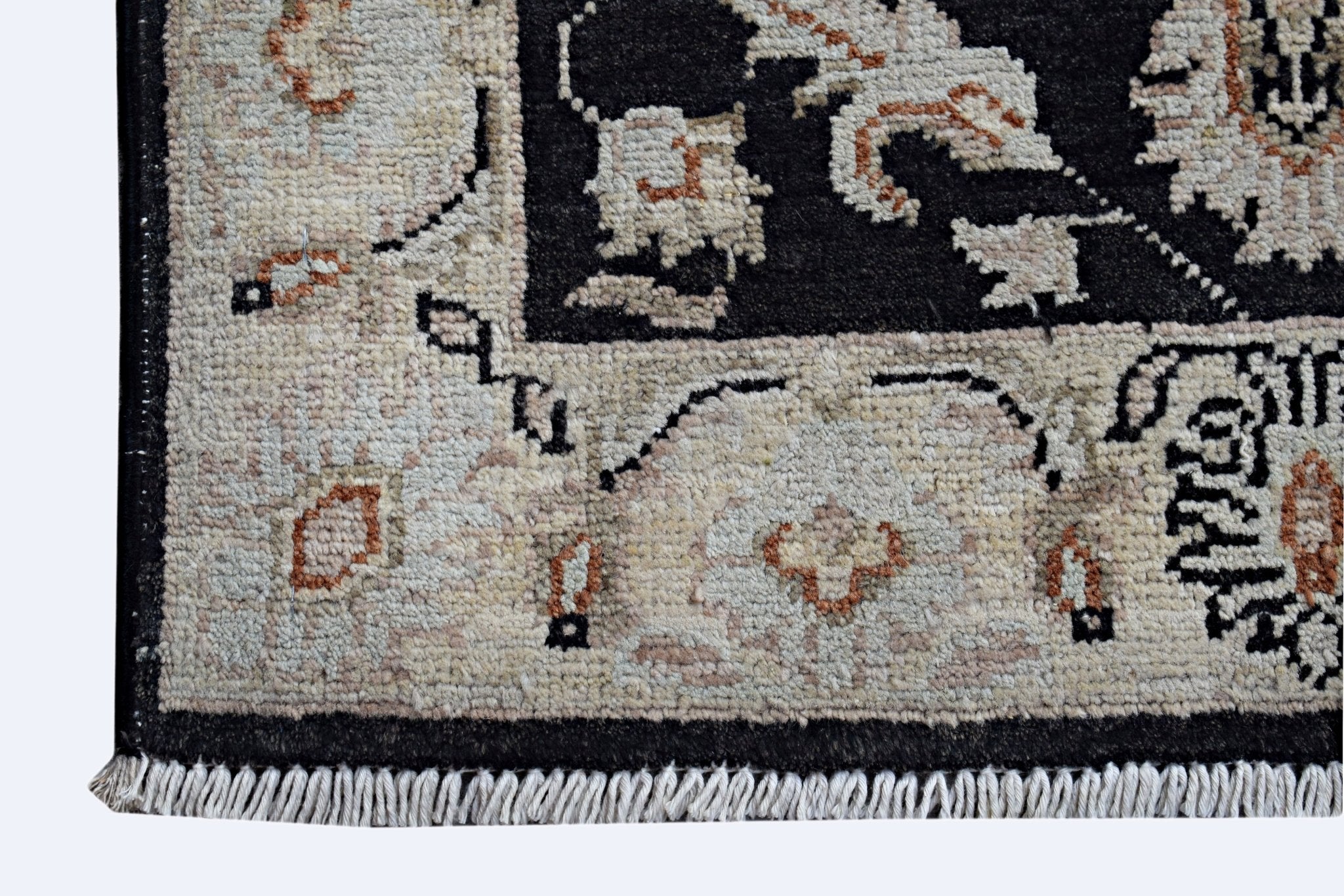 Handmade Mini Afghan Chobi Rug | 102 x 65 cm | 3'5" x 2' - Najaf Rugs & Textile
