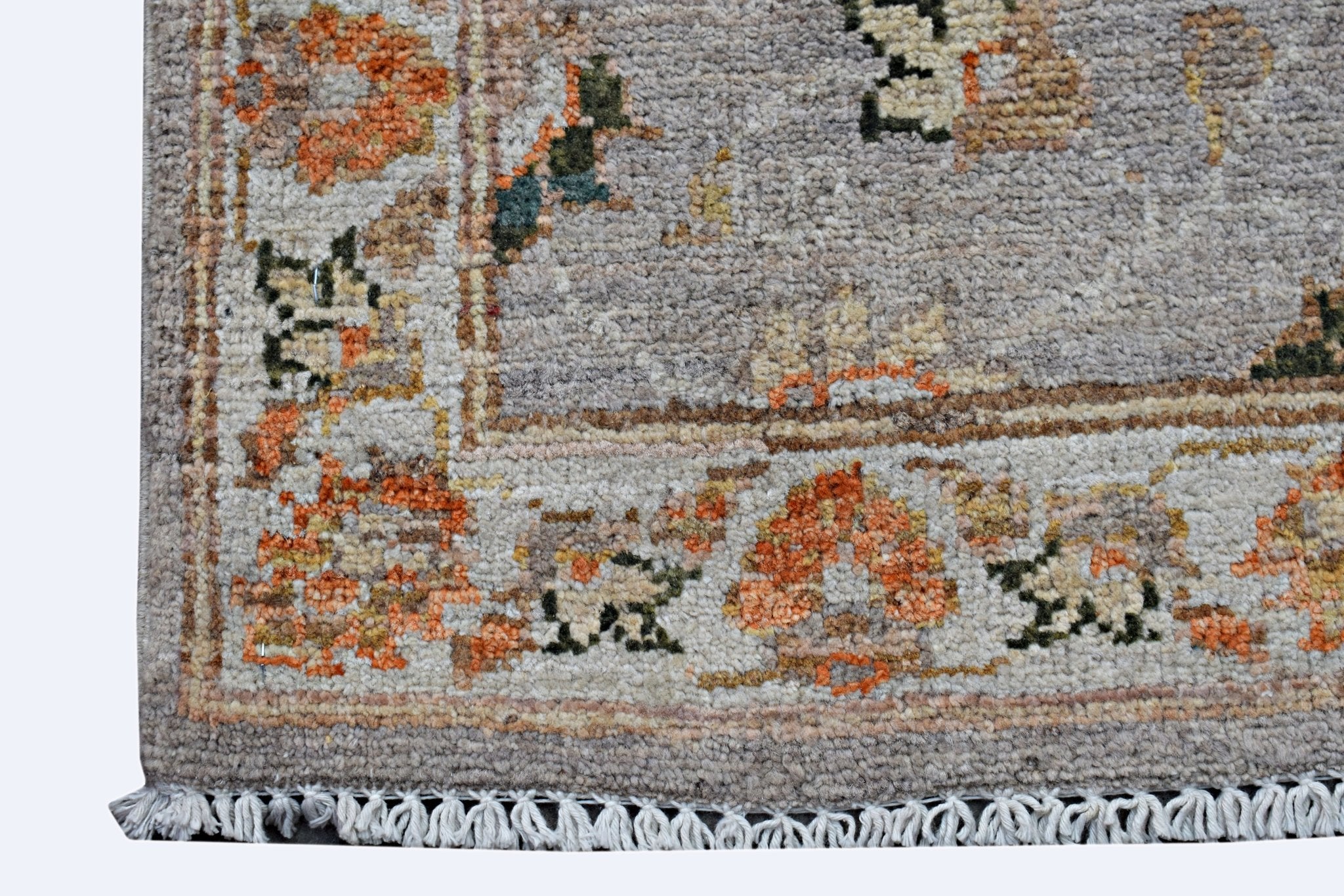 Handmade Mini Afghan Chobi Rug | 88 x 61 cm | 2'10" x 2' - Najaf Rugs & Textile
