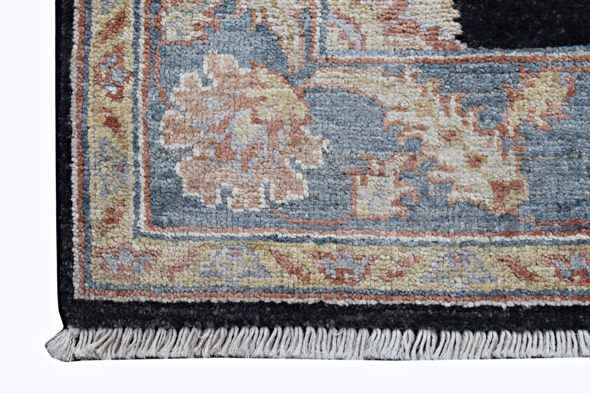 Handmade Mini Afghan Chobi Rug | 94 x 66 cm | 3'1" x 2'3" - Najaf Rugs & Textile