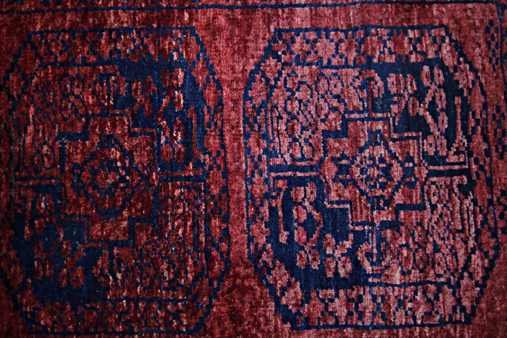Handmade Mini Afghan Turkmen Rug | 87 x 84 cm | 2'10" x 2'9" - Najaf Rugs & Textile