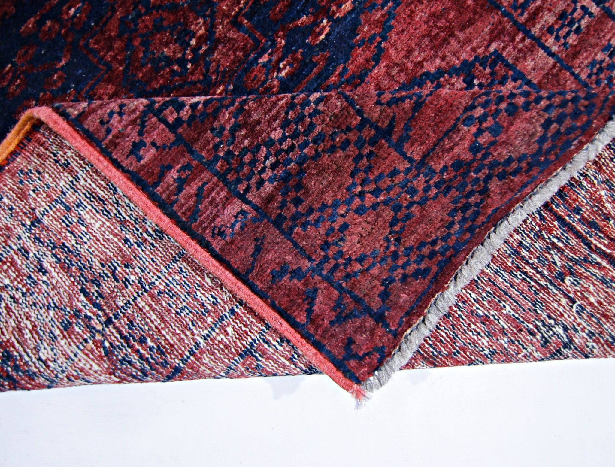 Handmade Mini Afghan Turkmen Rug | 87 x 84 cm | 2'10" x 2'9" - Najaf Rugs & Textile