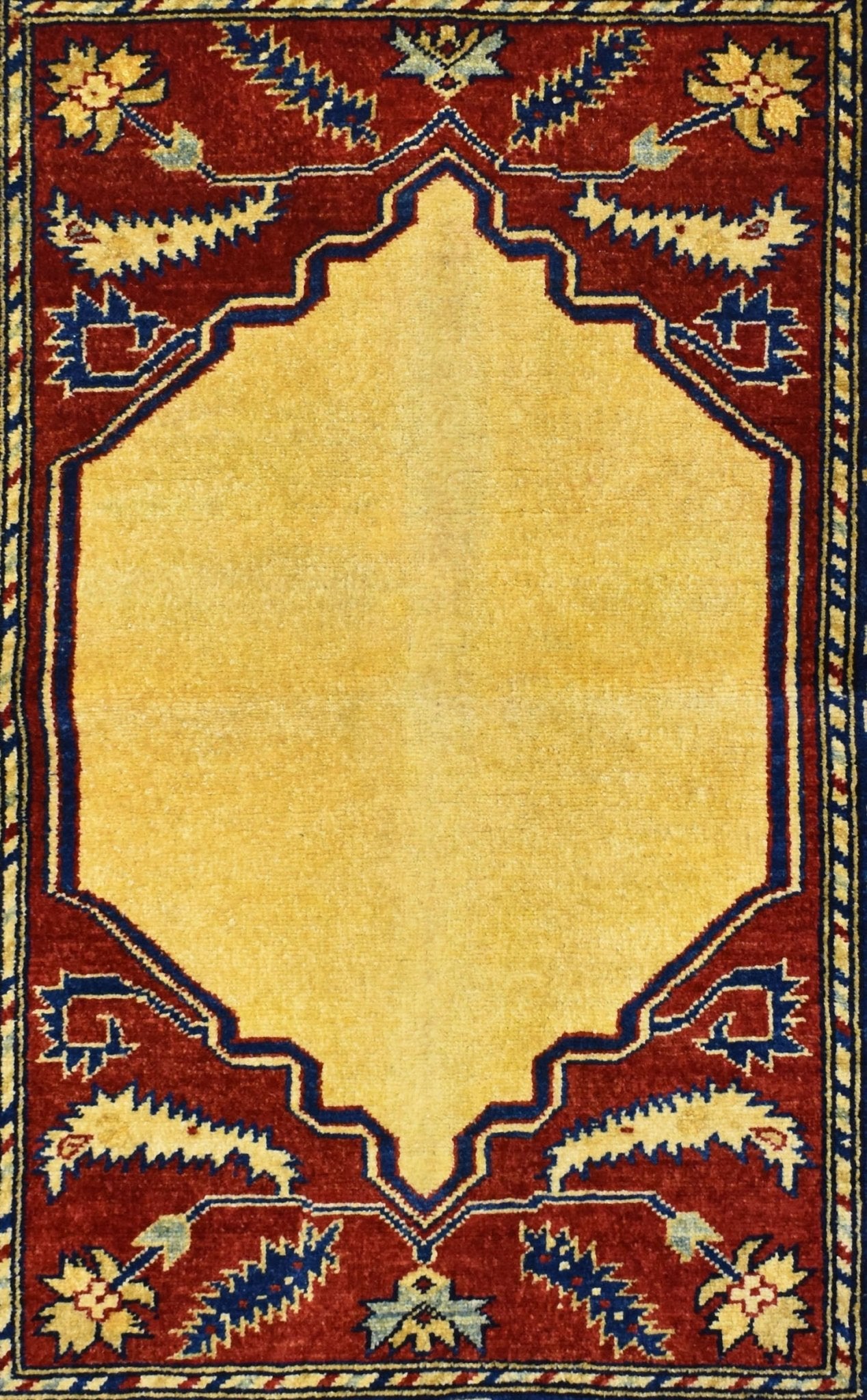 Handmade Mini Chobi Rug | 108 x 77 cm | 3'5" x 2'5" - Najaf Rugs & Textile