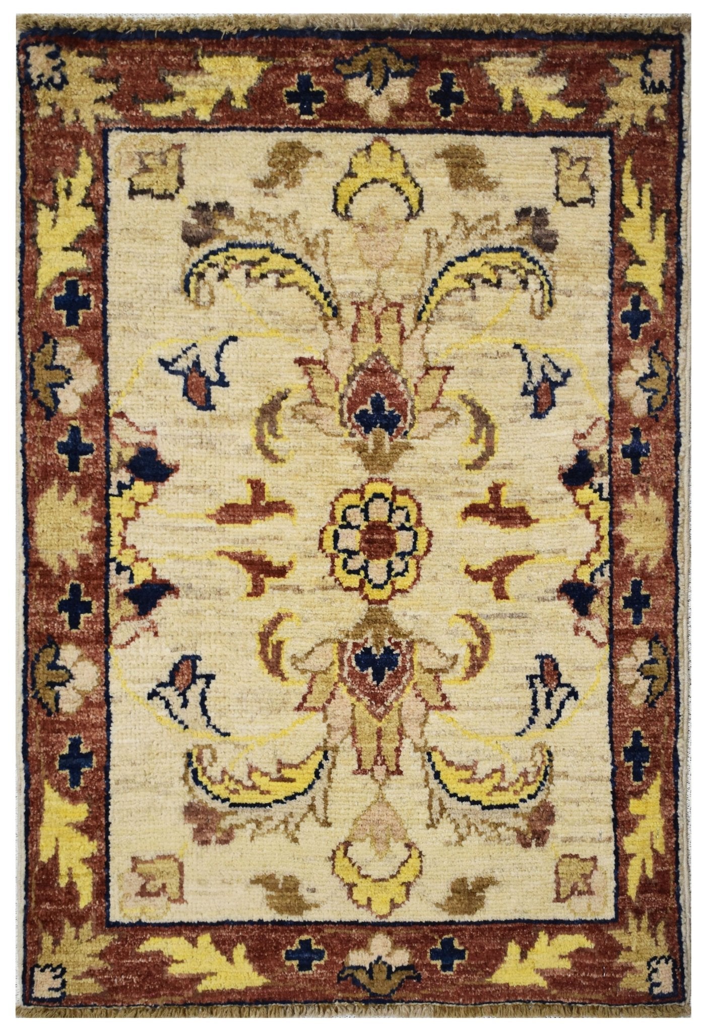 Handmade Mini Chobi Rug | 80 x 58 cm | 2'6" x 1'9" - Najaf Rugs & Textile