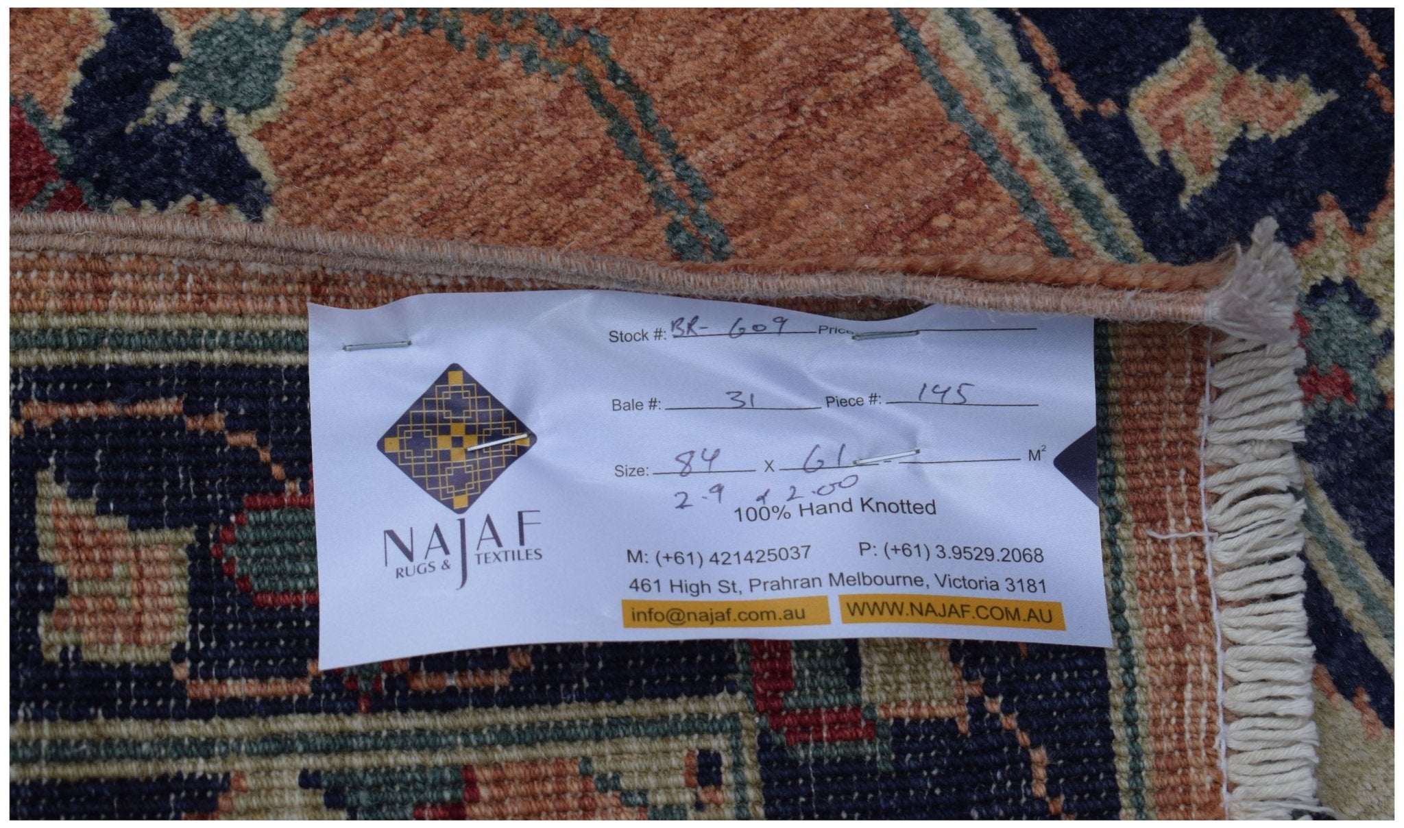 Handmade Mini Chobi Rug | 85 x 61 cm | 2'9" x 2' - Najaf Rugs & Textile