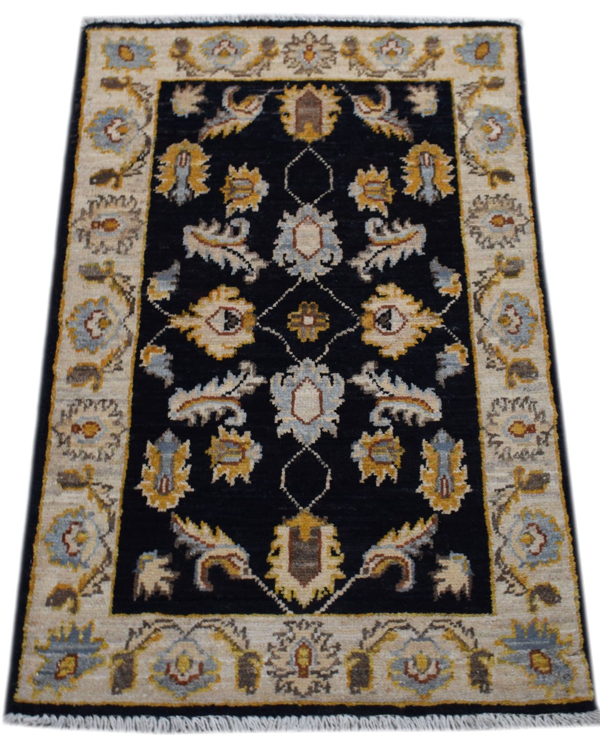 Handmade Mini Chobi Rug | 86 x 57 cm | 2'10" x 1'10" - Najaf Rugs & Textile