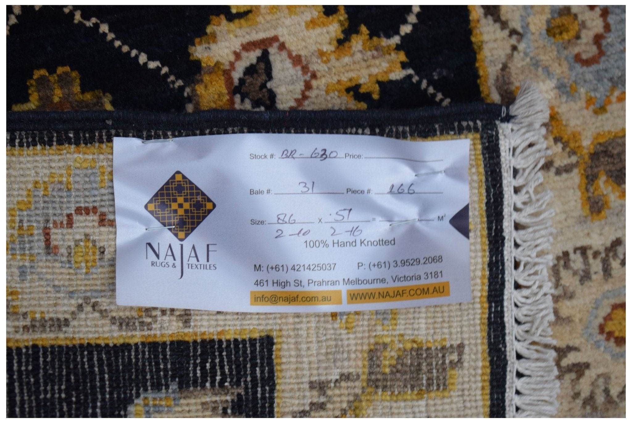 Handmade Mini Chobi Rug | 86 x 57 cm | 2'10" x 1'10" - Najaf Rugs & Textile