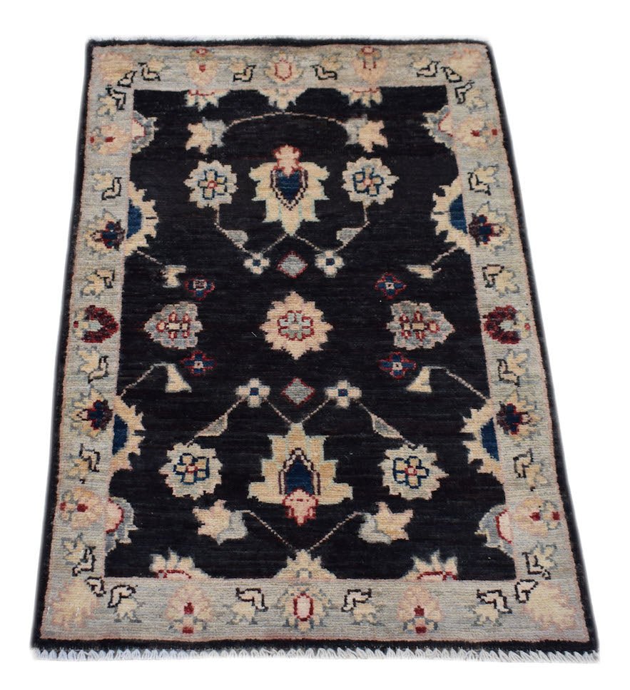 Handmade Mini Chobi Rug | 86 x 58 cm | 2'10" x 1'10" - Najaf Rugs & Textile