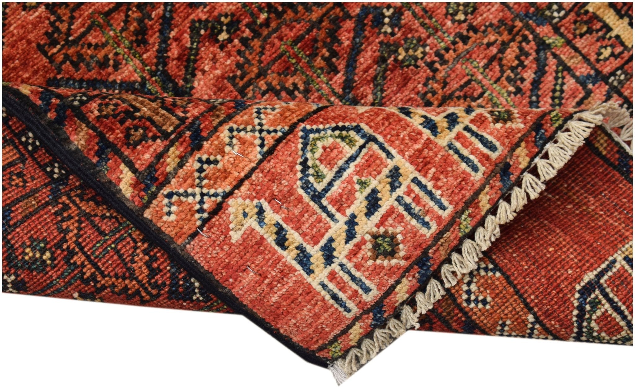 Handmade Mini Chobi Rug | 86 x 63 cm | 2'10" x 2'1" - Najaf Rugs & Textile