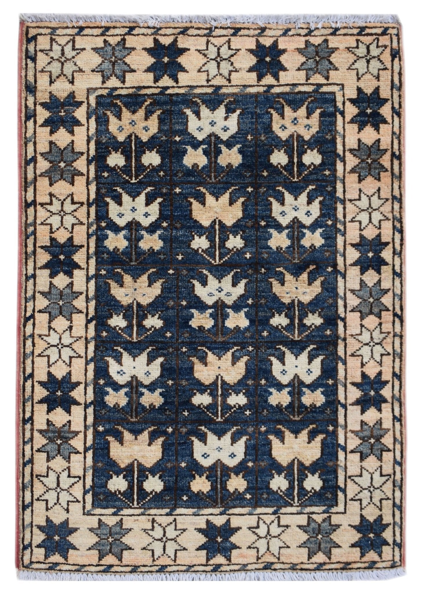 Handmade Mini Chobi Rug | 87 x 60 cm | 2'10" x 1'11" - Najaf Rugs & Textile