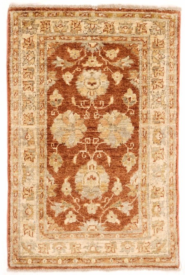 Handmade Mini Chobi Rug | 89 x 59 cm | 2'9" x 1'9" - Najaf Rugs & Textile