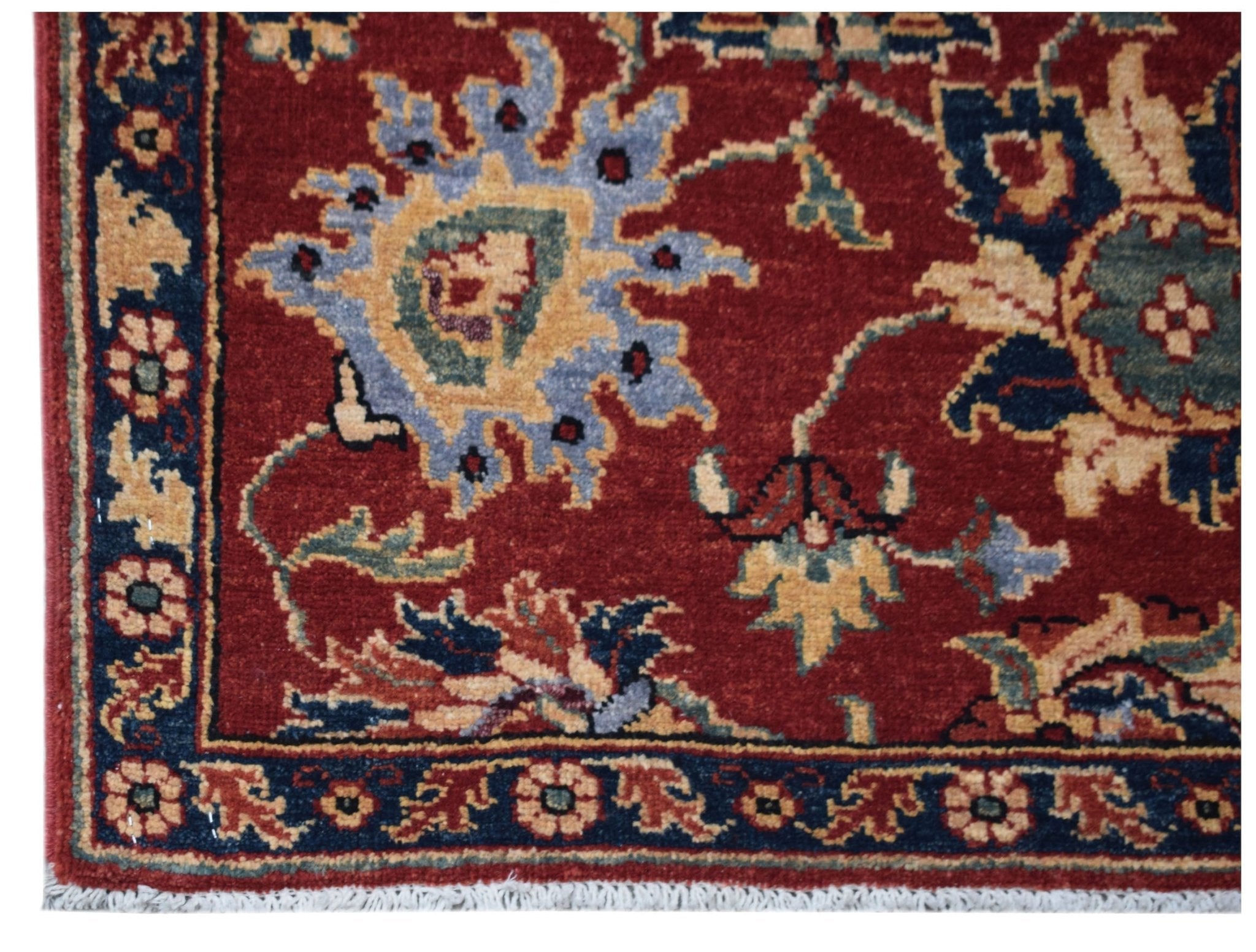 Handmade Mini Chobi Rug | 89 x 62 cm | 2'11" x 2' - Najaf Rugs & Textile