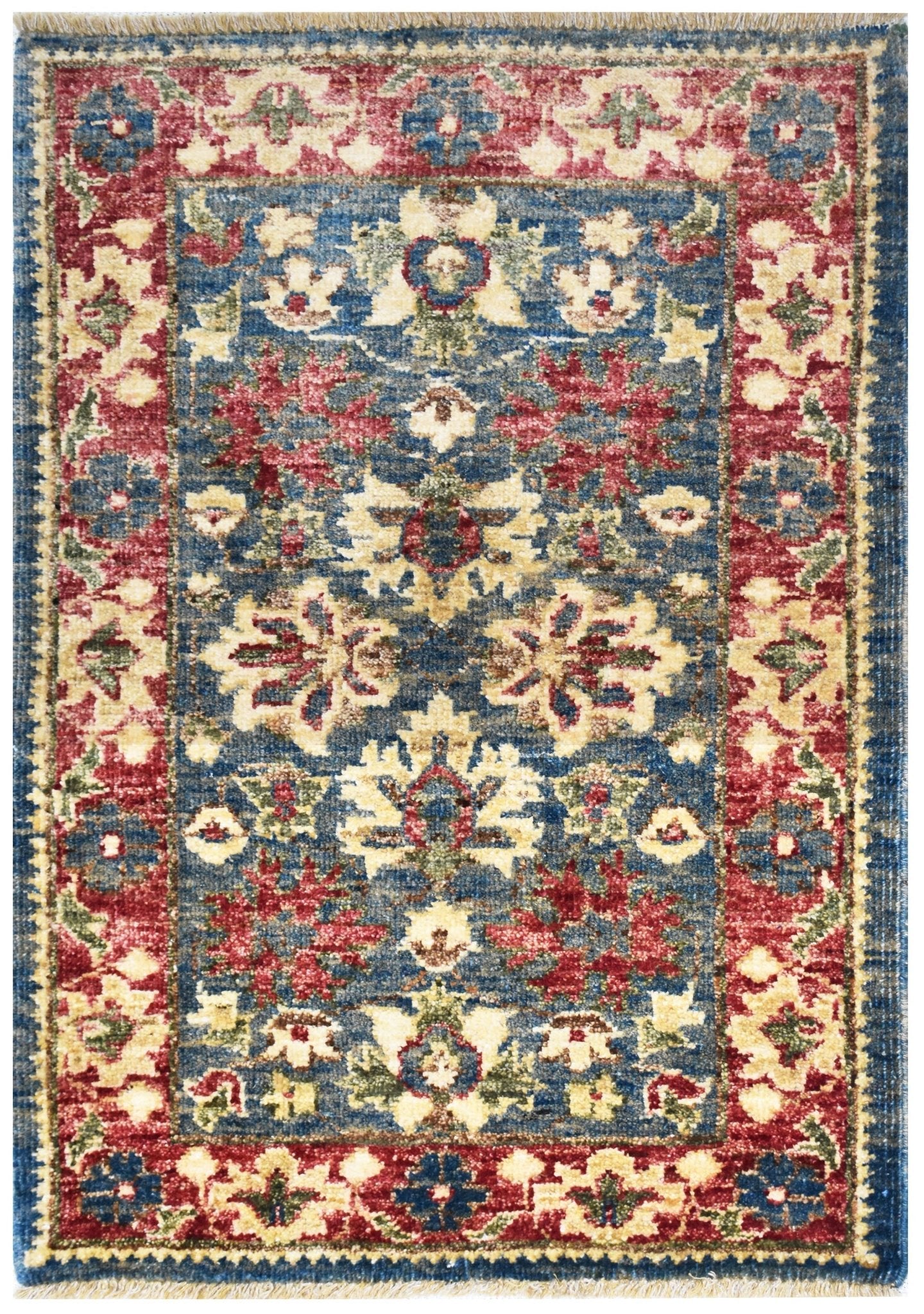 Handmade Mini Chobi Rug | 90 x 62 cm | 2'9" x 2' - Najaf Rugs & Textile