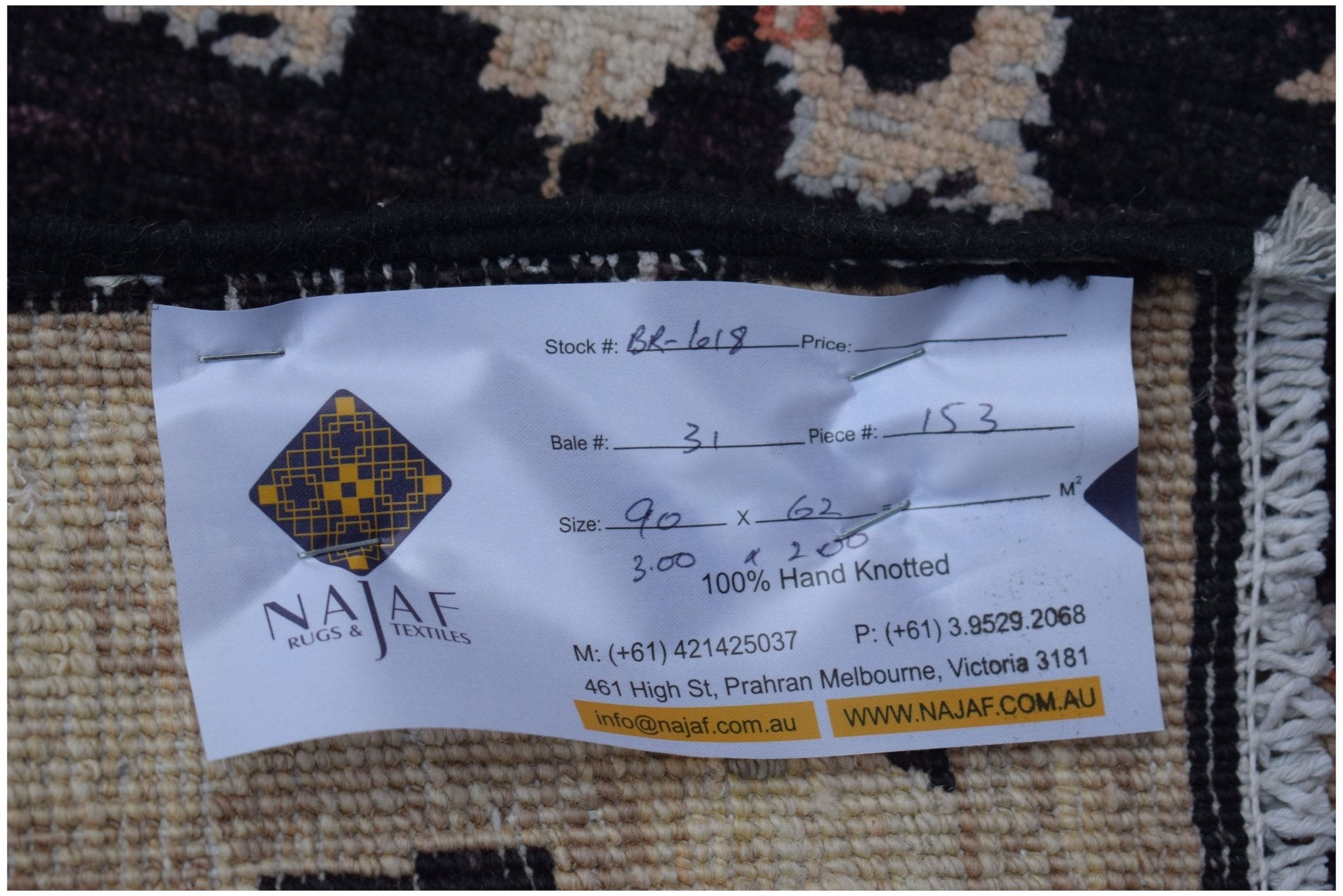 Handmade Mini Chobi Rug | 90 x 62 cm | 3' x 2' - Najaf Rugs & Textile